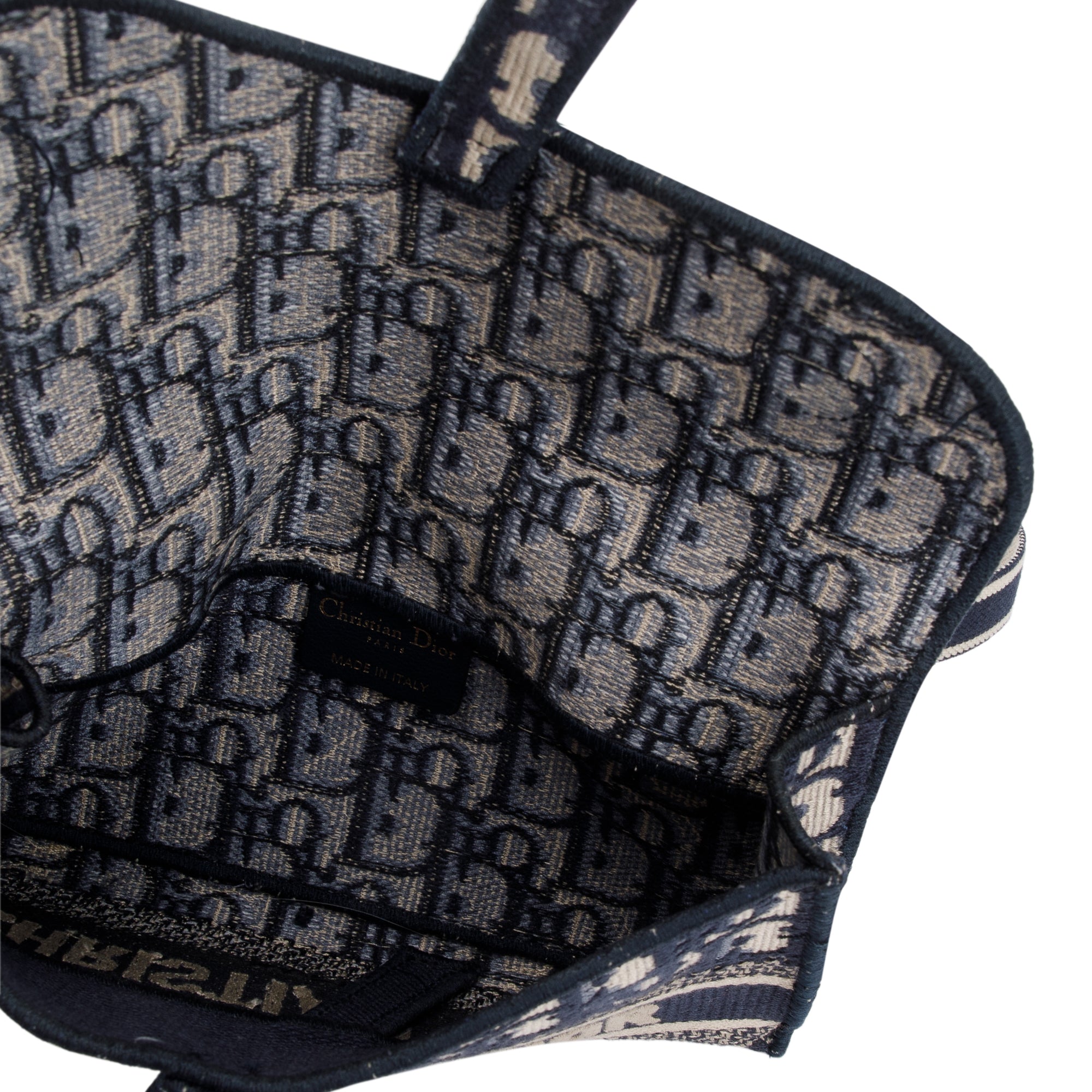 Christian Dior Oblique Slim Saddle Belt Pouch w/ Box & Authenticity Card