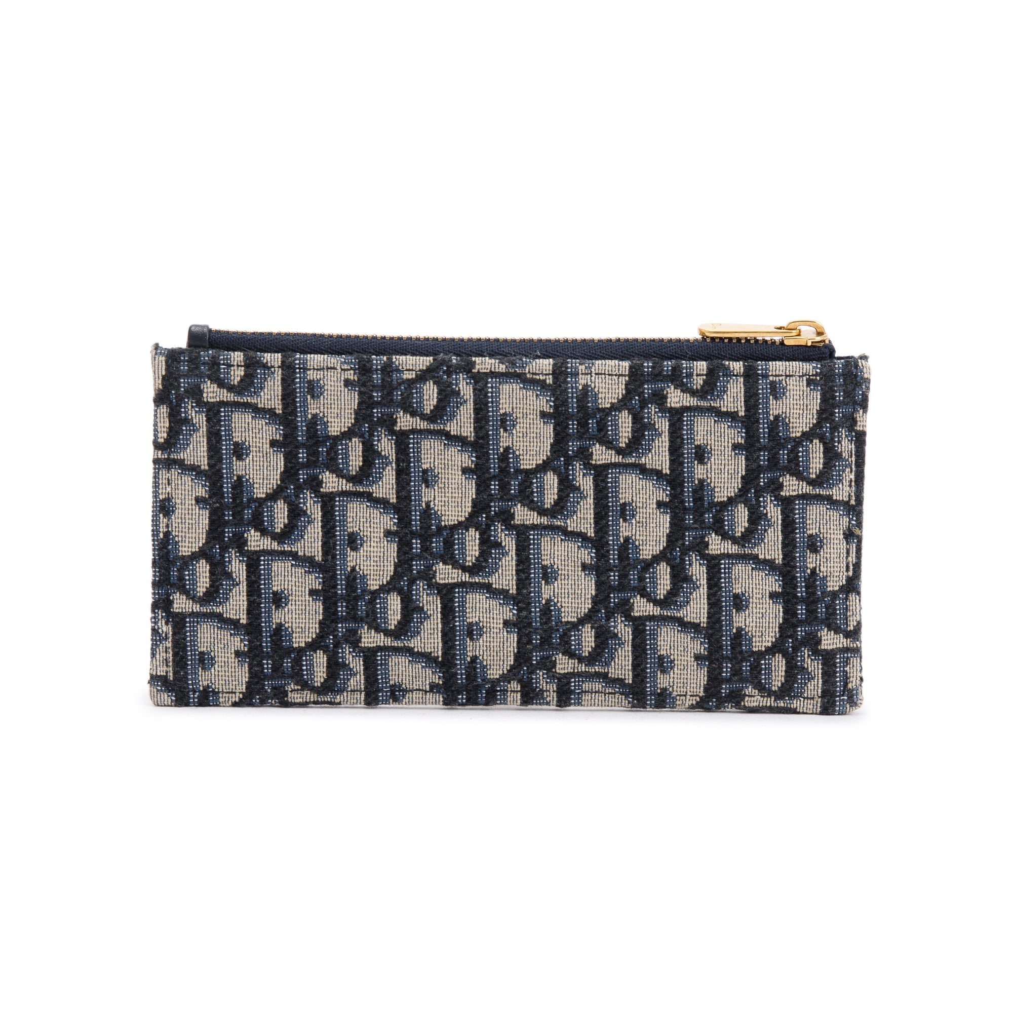 Christian Dior Oblique Zipped Card Holder