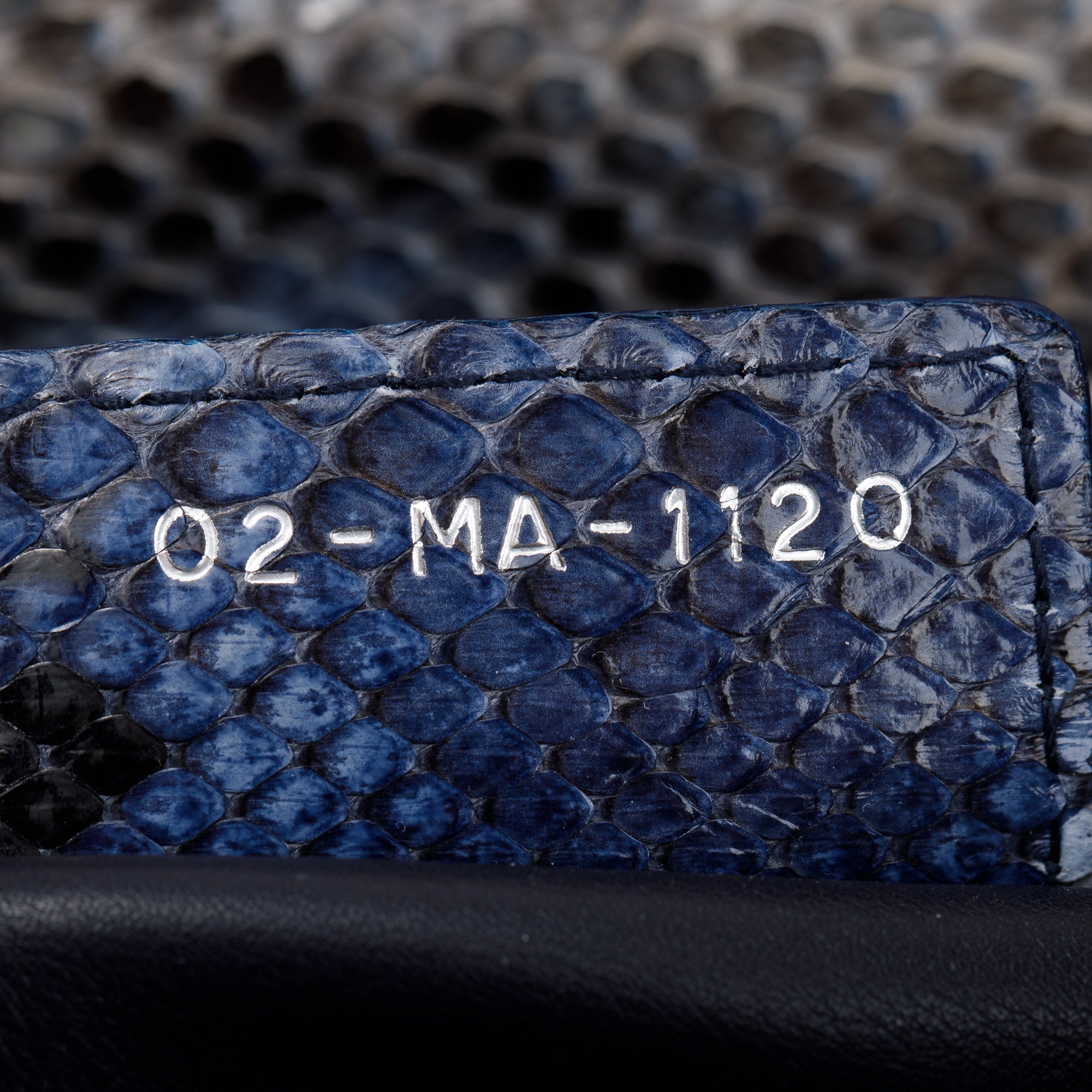 Christian Dior Python Large Lady Dior Bag w/ Srap