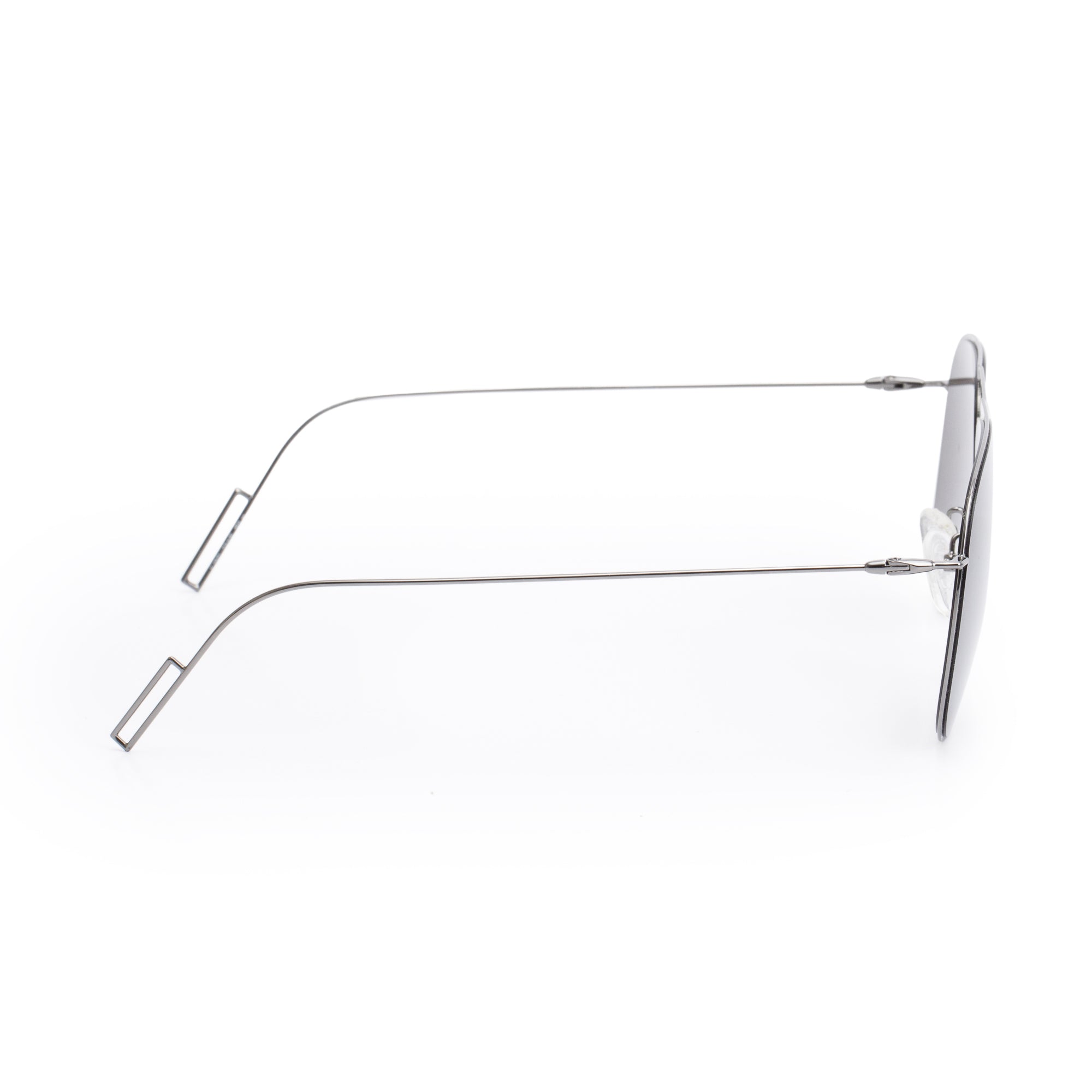 Christian Dior Ruthenium Metal Frame DIORHomme Aviator Sunglasses