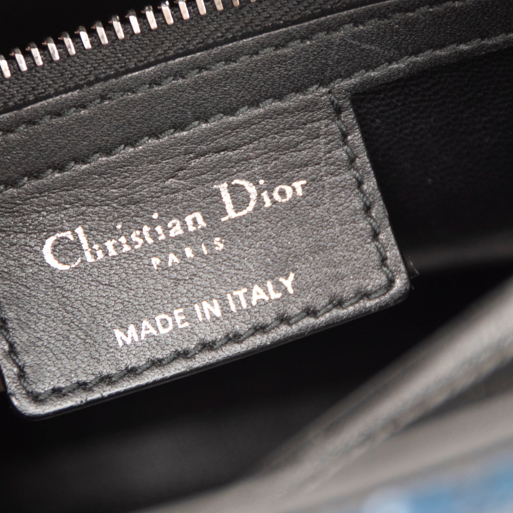 Christian Dior Sequin Medium Lady Dior Bag w/ Strap