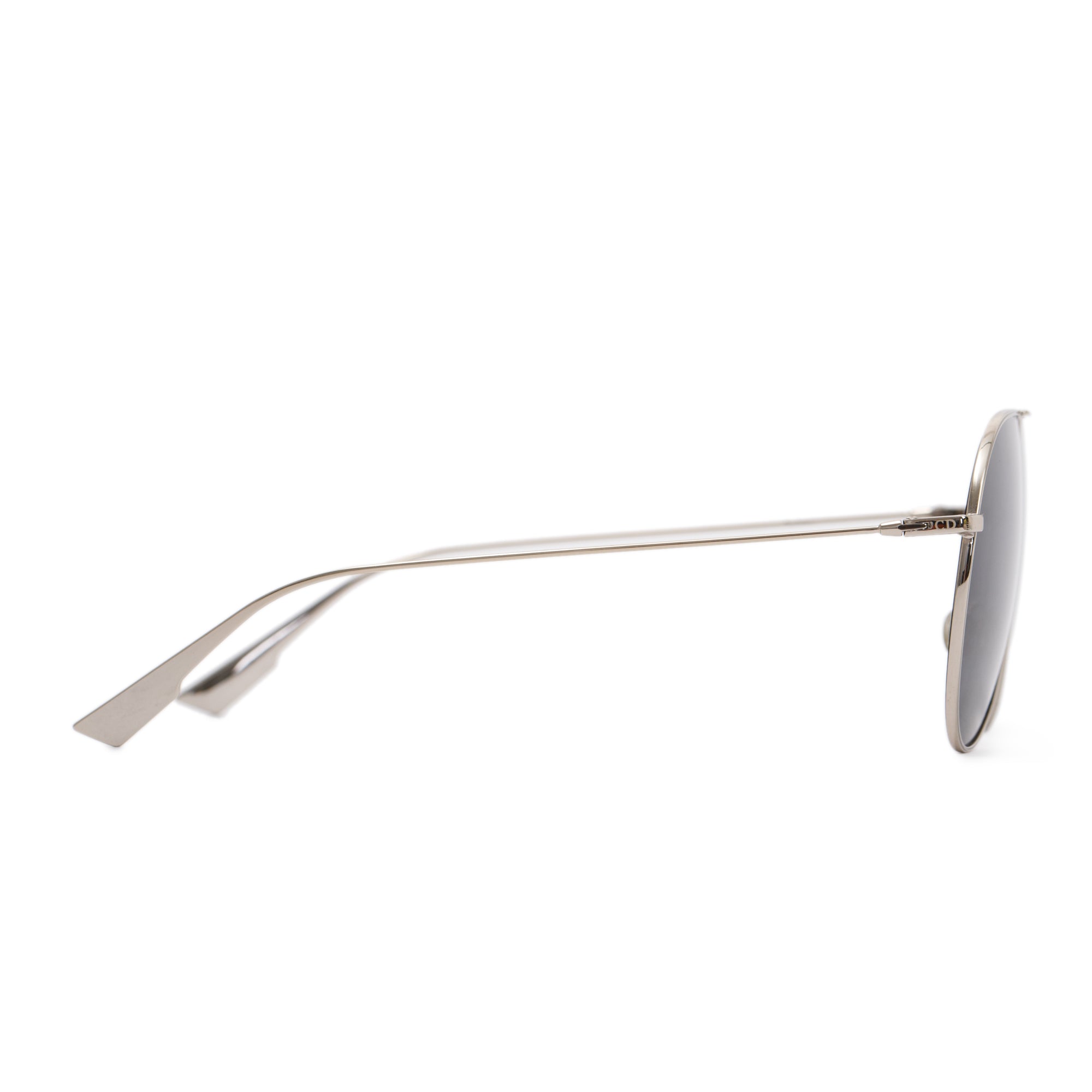 Christian Dior Silver Metal Stellaire 3 Sunglasses w/ Case