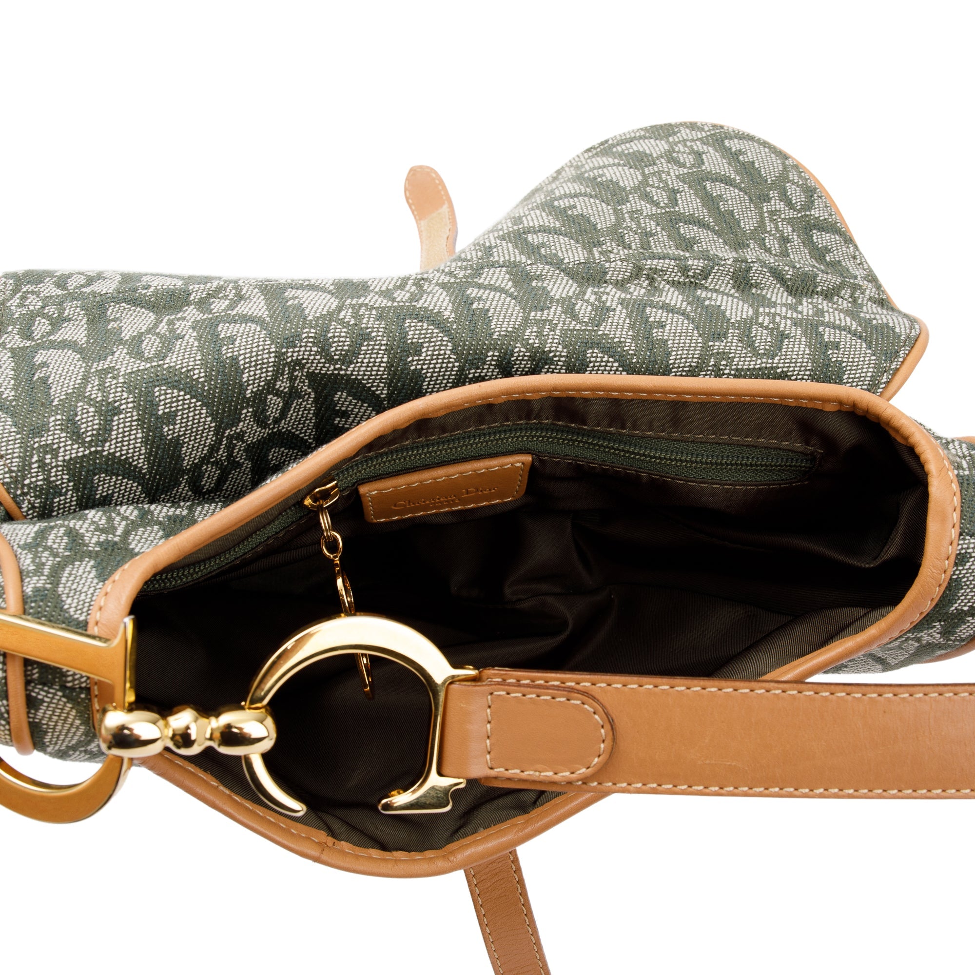 Christian Dior Vintage Diorissimo Saddle Bag