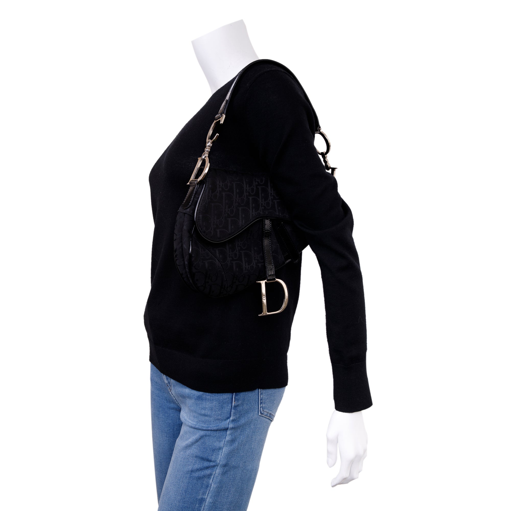 Christian Dior Vintage Diorissimo Saddle Bag