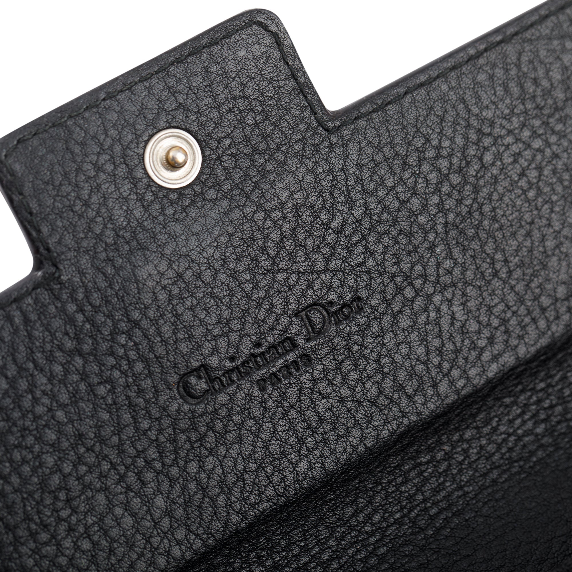 Christian Dior Vintage Monogram Canvas Continental Flap Wallet