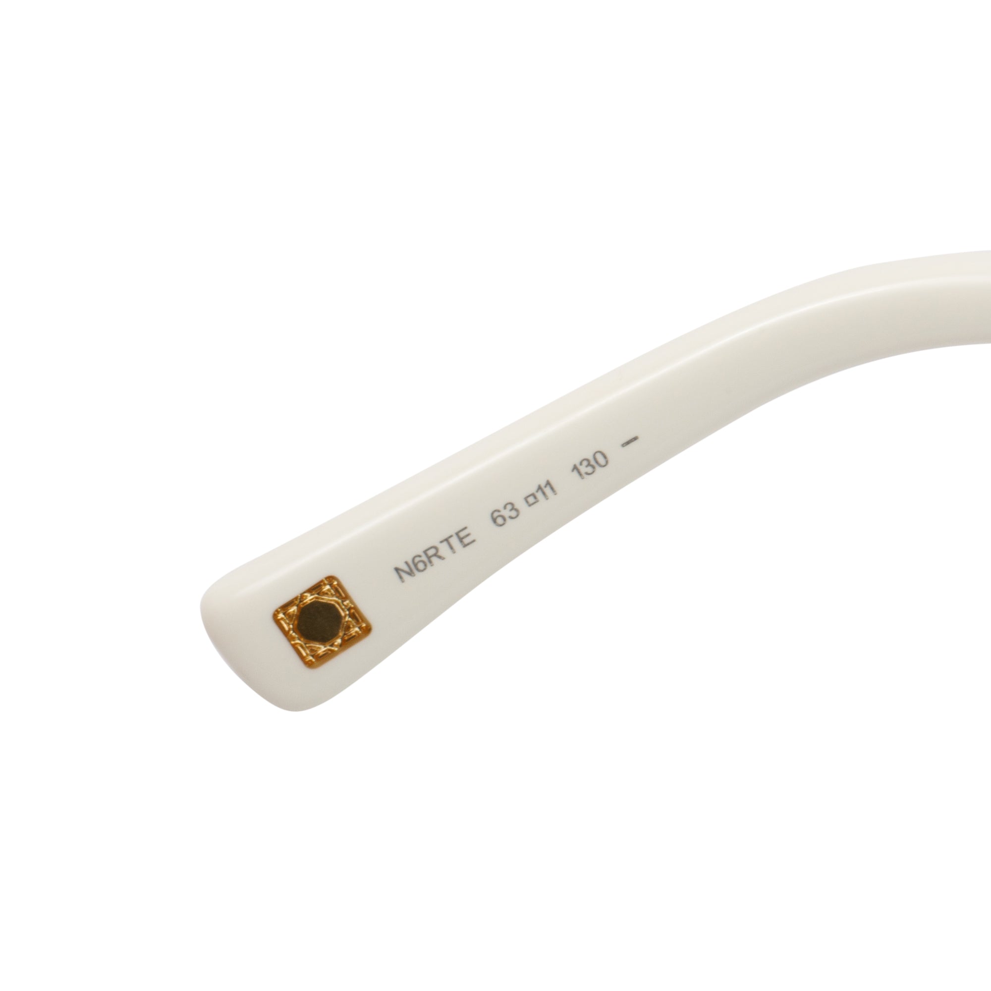 Christian Dior White Acetate DiorChicago2 Aviator Sunglasses w/ Case