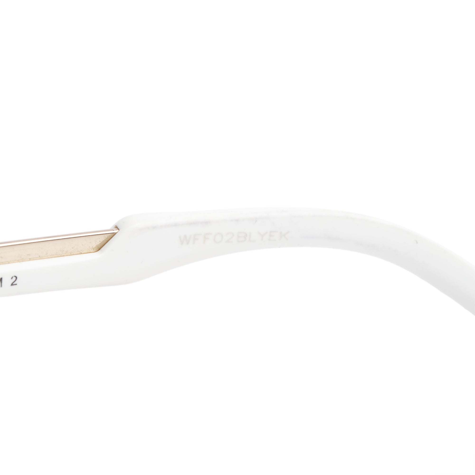 Christian Dior White Acetate DiorStreet1 Ovaersized Pilot Sunglasses w/ Case