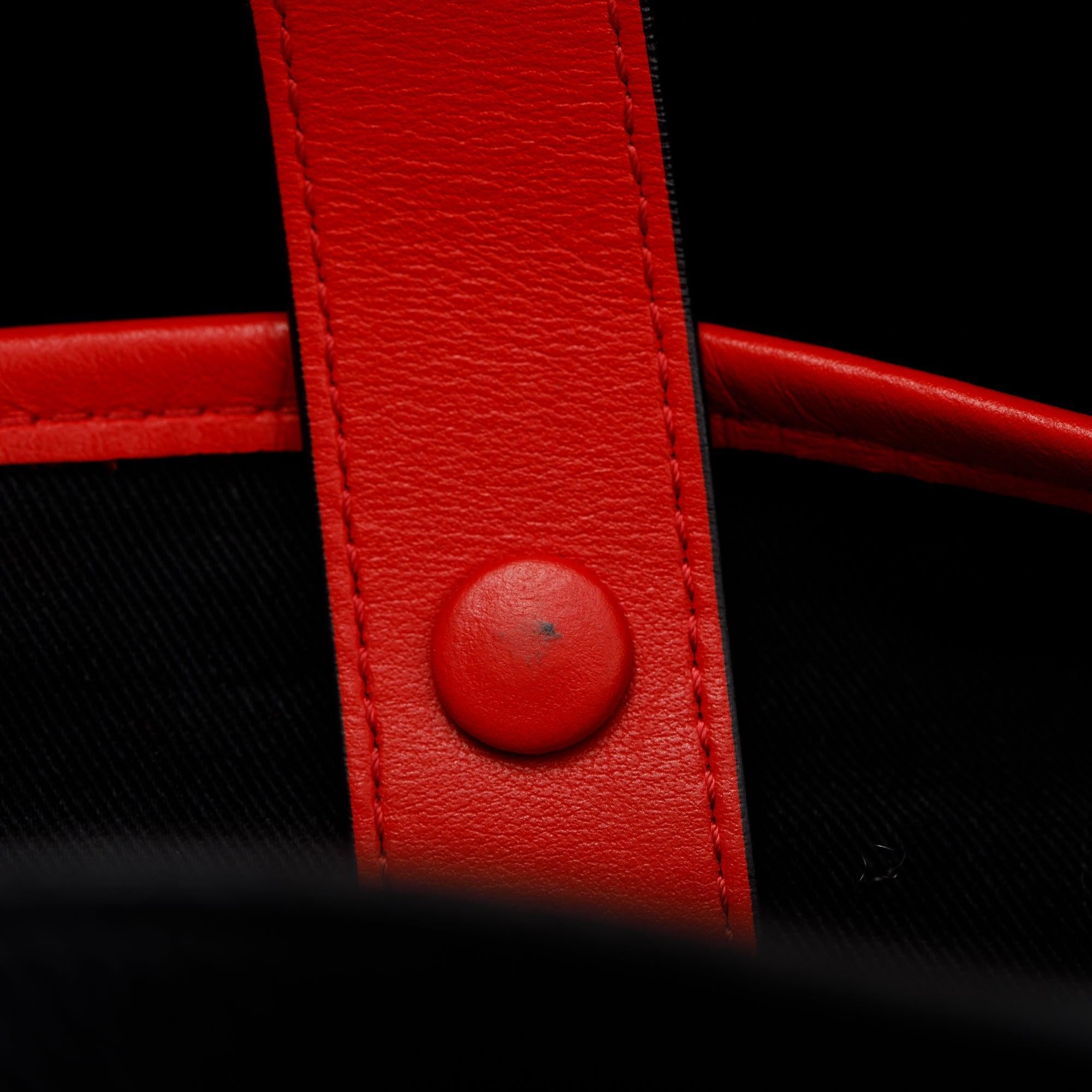 Christian Louboutin Black Calfskin Leather Explorafunk Backpack