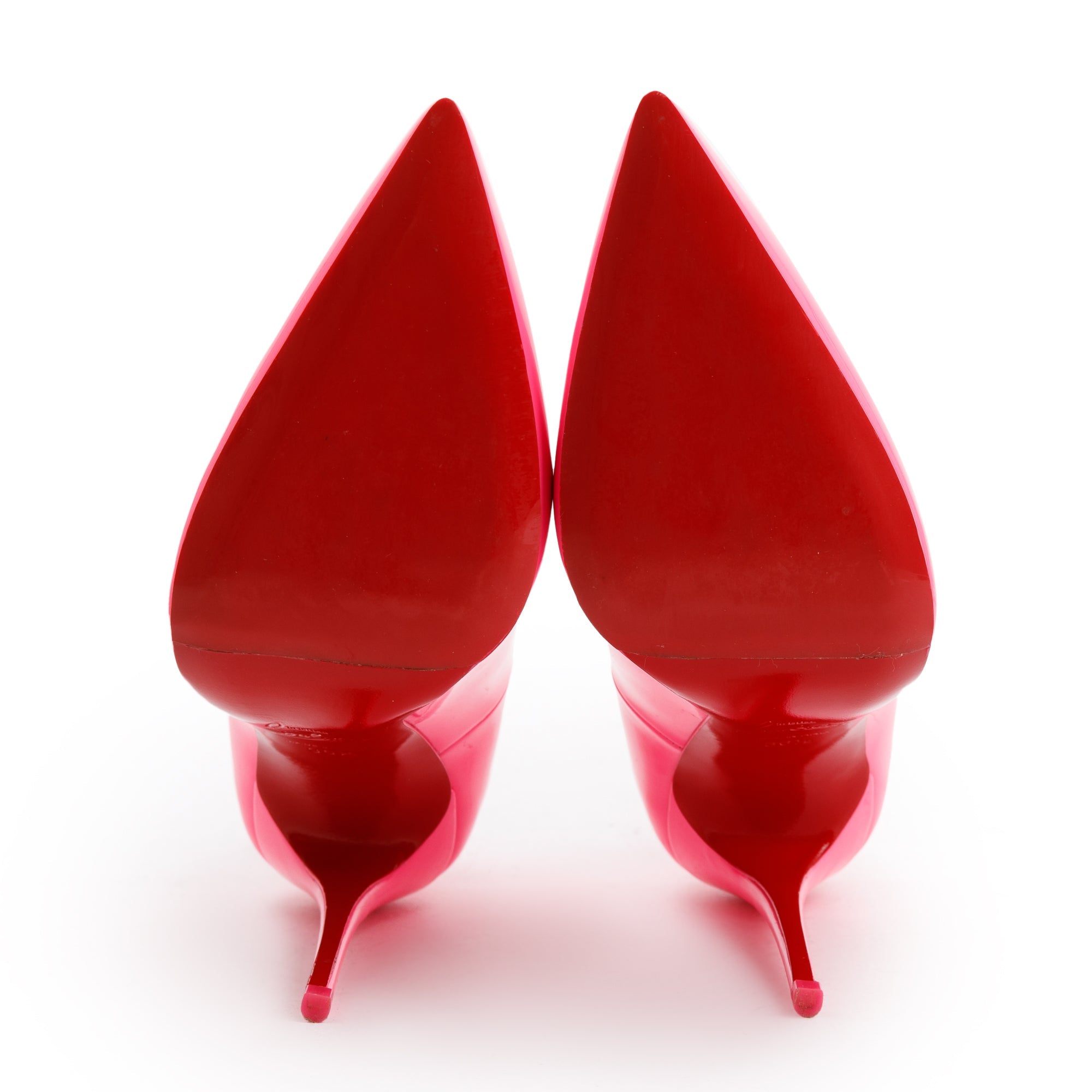 Christian Louboutin Pink Patent Leather So Kate 120 Pumps, Size 36.5 w/ Box & Receipt