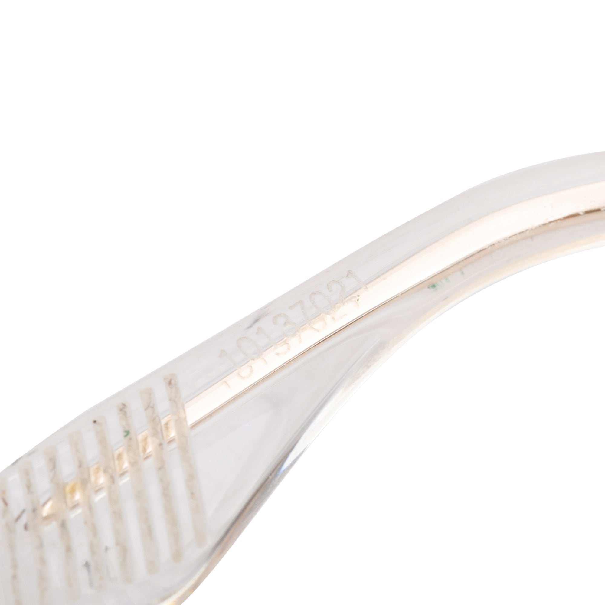 Chrome Hearts Silver & Gold Tone Metal Frame Ripping Aviator Sunglasses w/ Cases