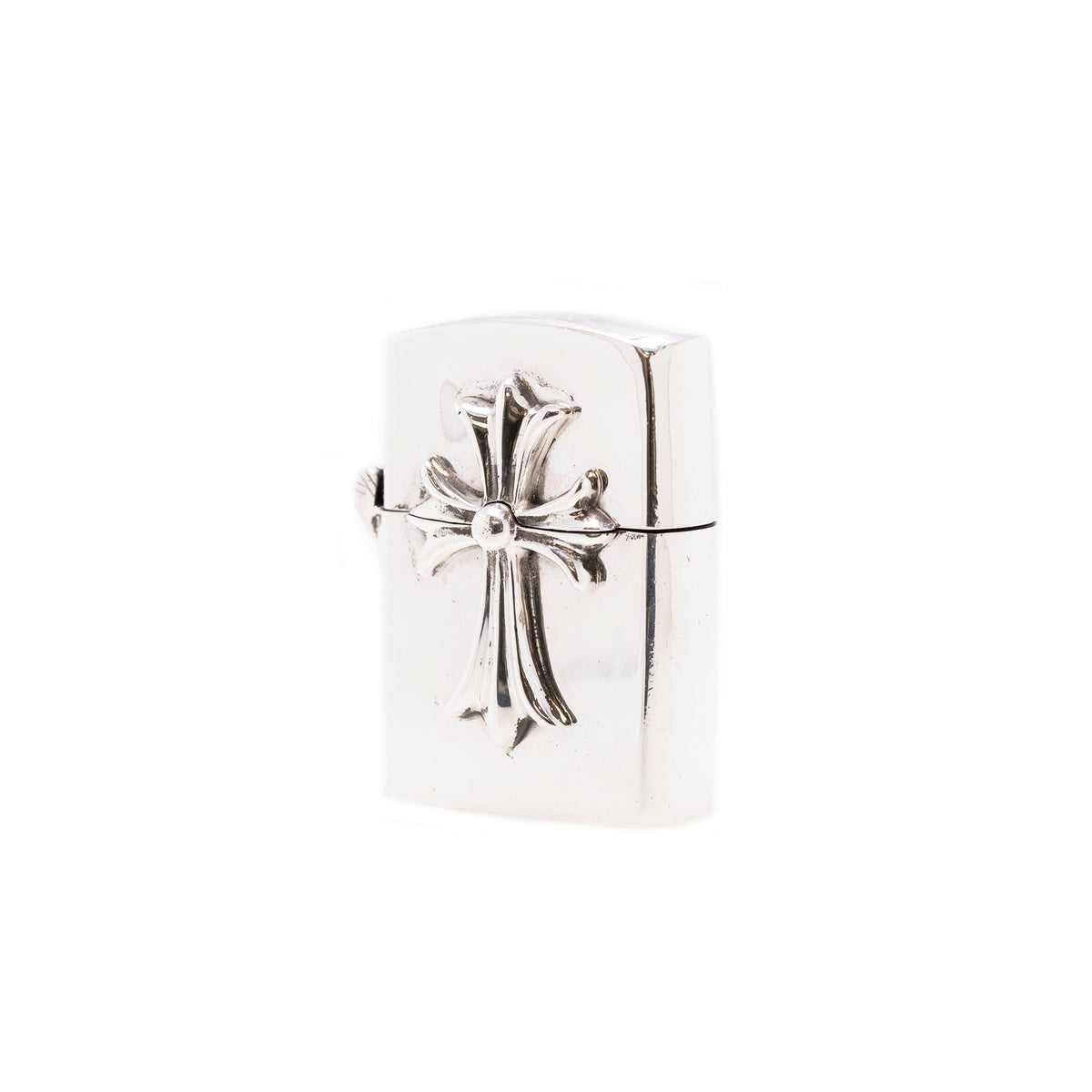 Chrome Hearts Sterling Silver Cross Zippo Lighter – Oliver Jewellery