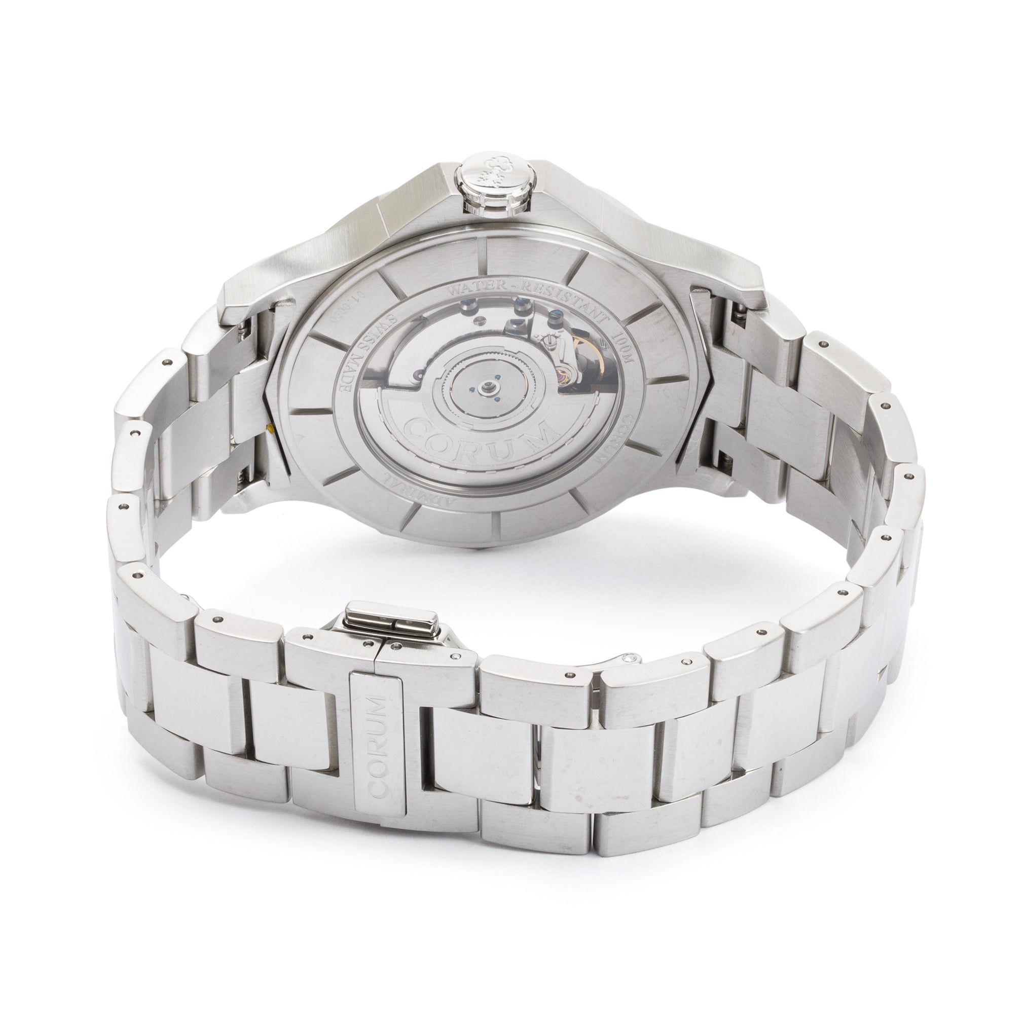 Corum Stainless Steel Admiral 42 MM Automatic Watch w/ Papers