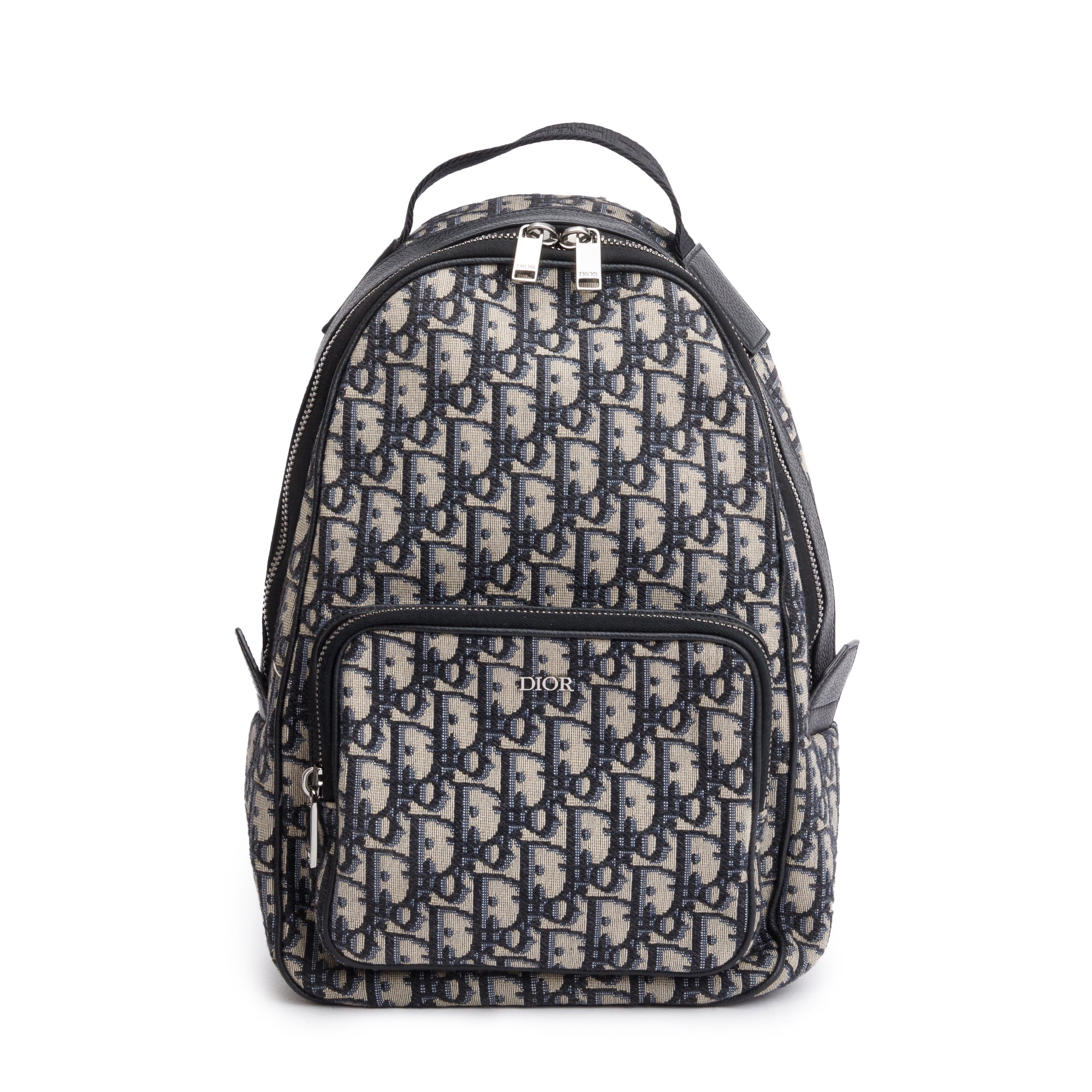 Cristian Dior Oblique Jacquard Mini Rider Sling Bag