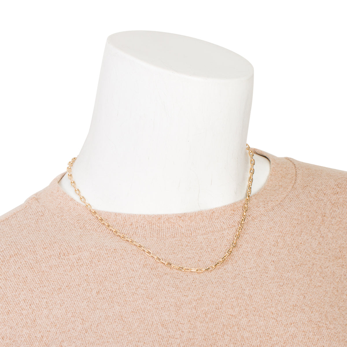 David Yurman 18k Yellow Gold 3 MM Madison Chain Necklace, 18" w/ Box