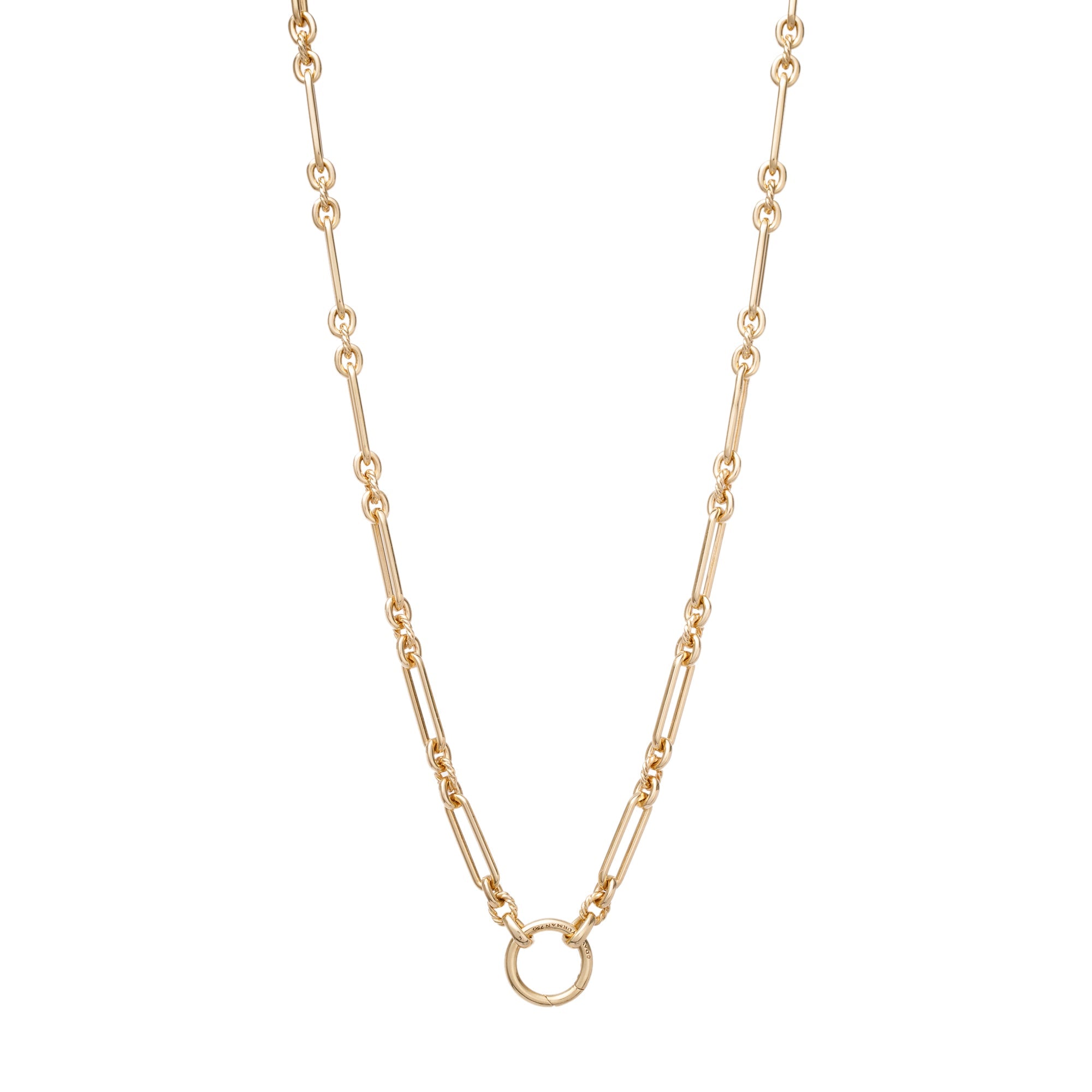 David Yurman 18k Gold Lexington Chain Necklace w/ Box