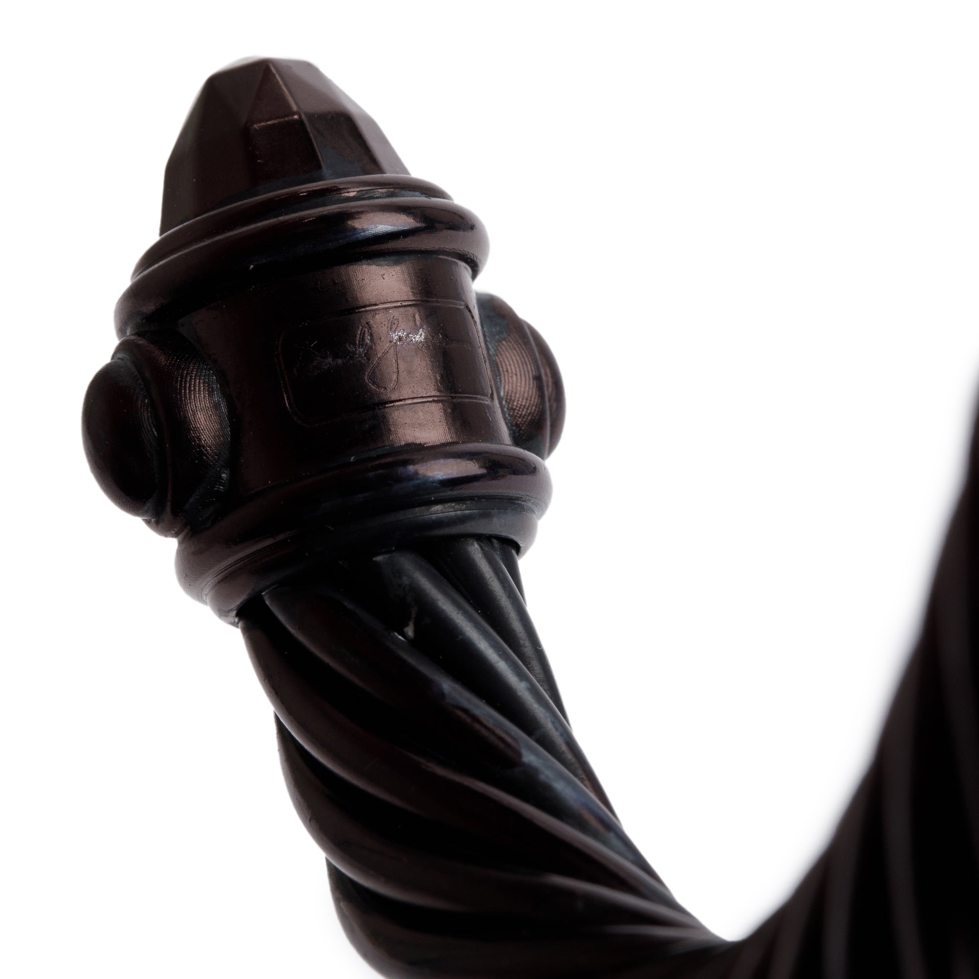 David Yurman Black Aluminium 10 MM Renaissance Bracelet