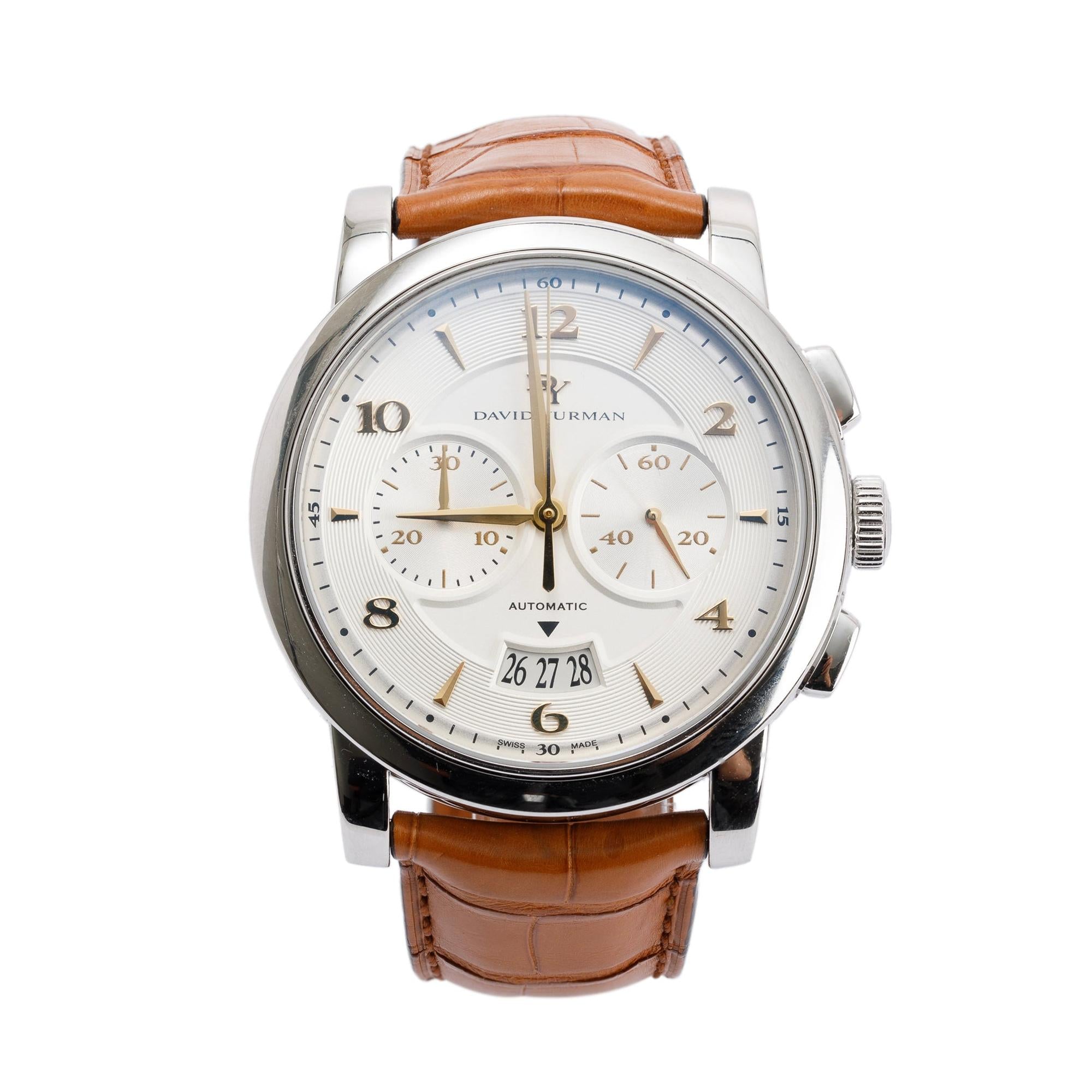 David Yurman Classic Chronograph 44 MM Automatic Watch