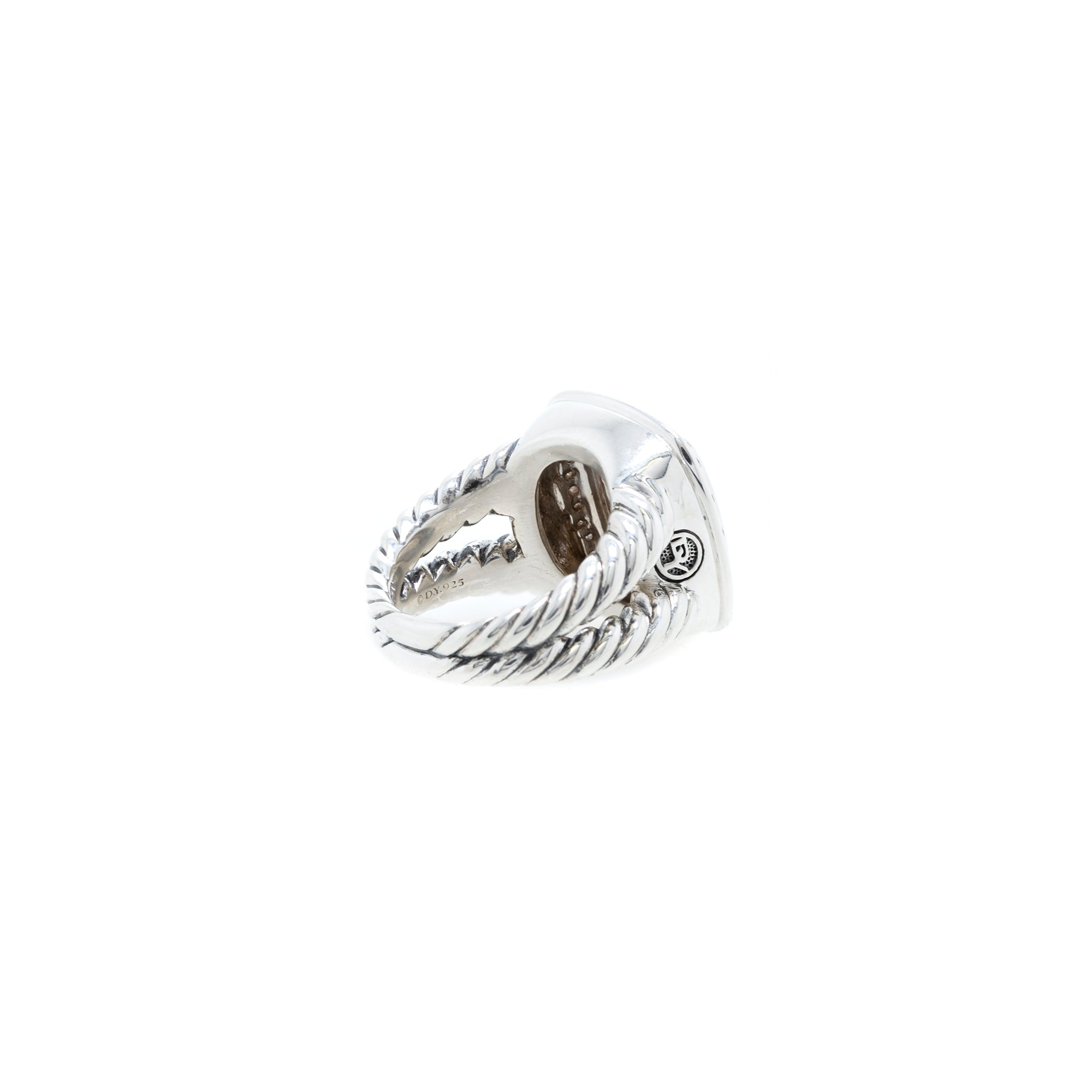David Yurman Pave Diamond Albion Ring w/ Box