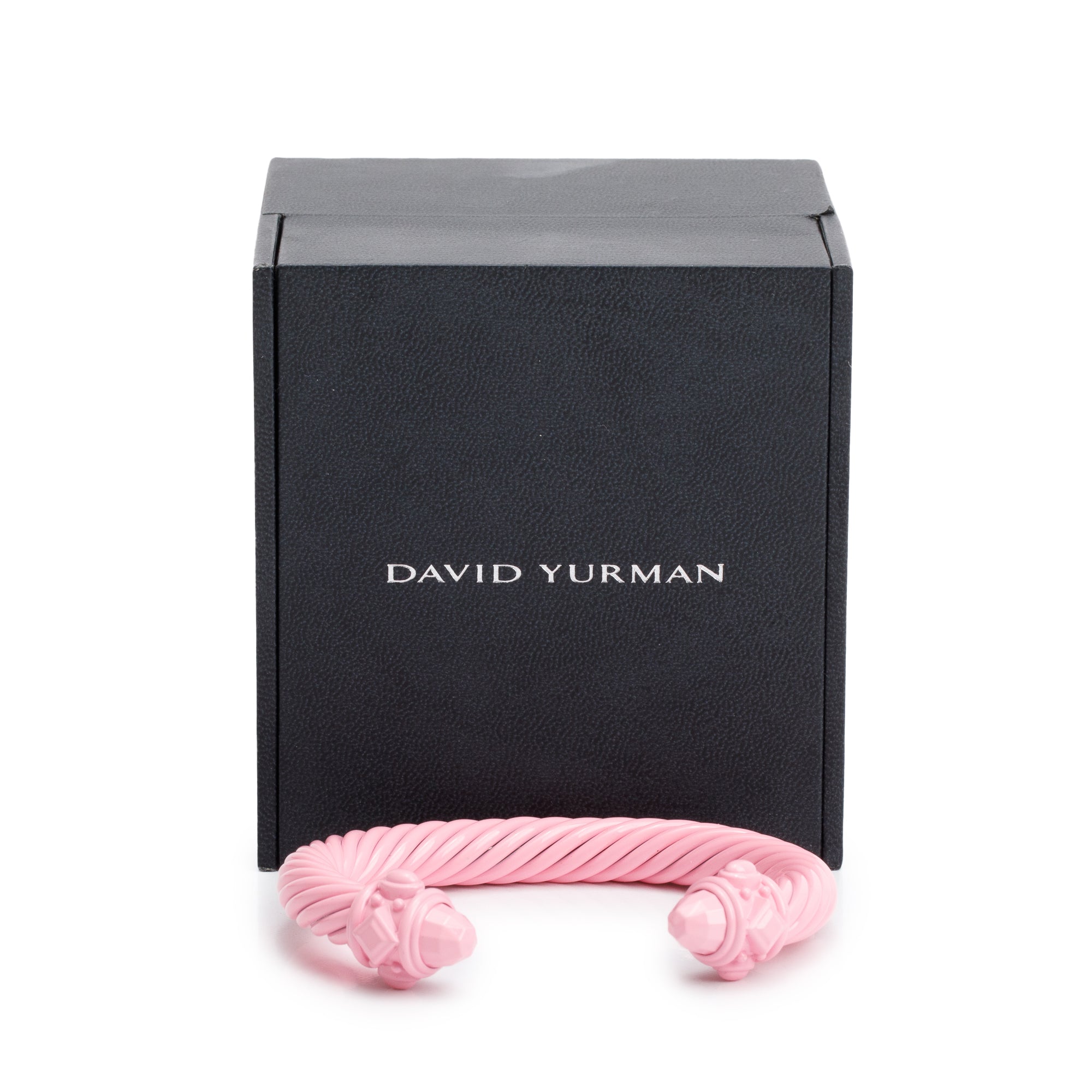 David Yurman Pink Aluminium 10 MM Renaissance Bracelet w/ Box