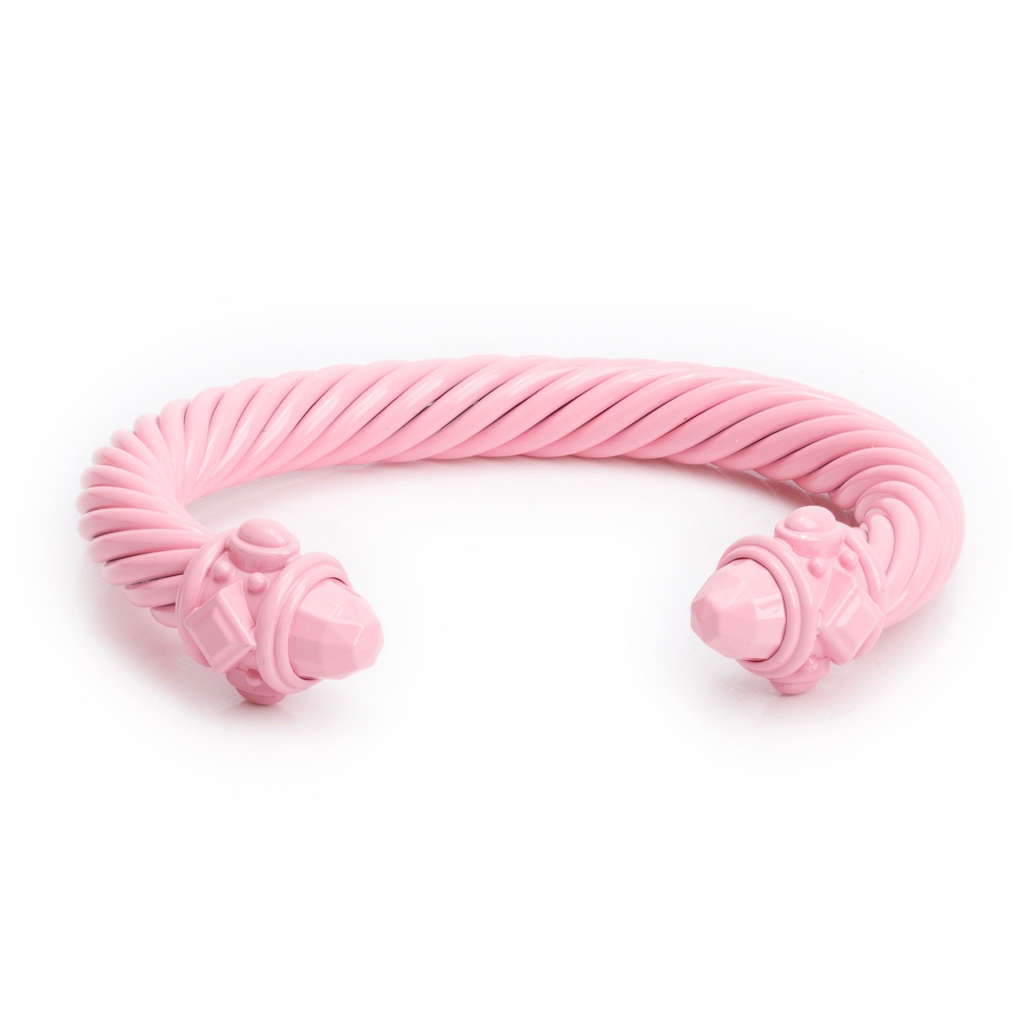 David Yurman Pink Aluminium 10 MM Renaissance Bracelet w/ Box