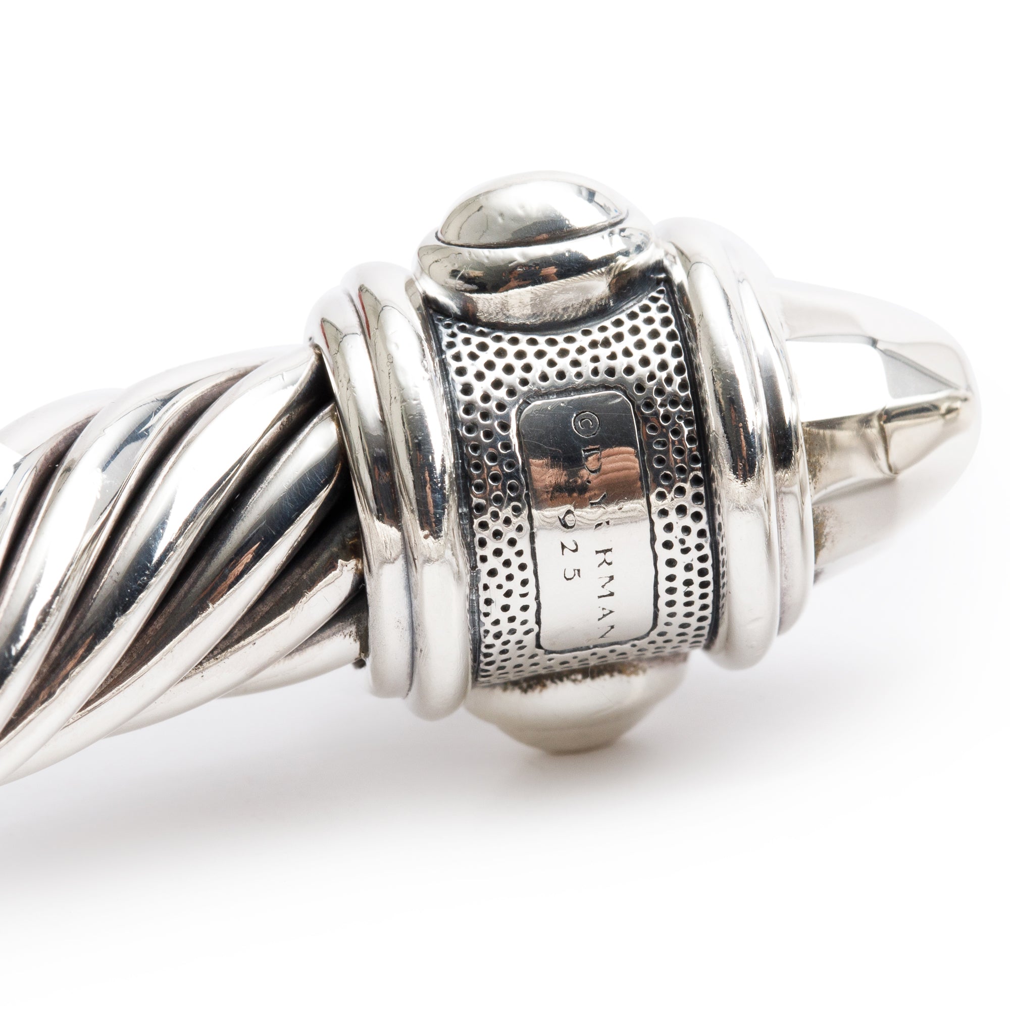 David Yurman Sterling Silver 10 MM Renaissance Bracelet