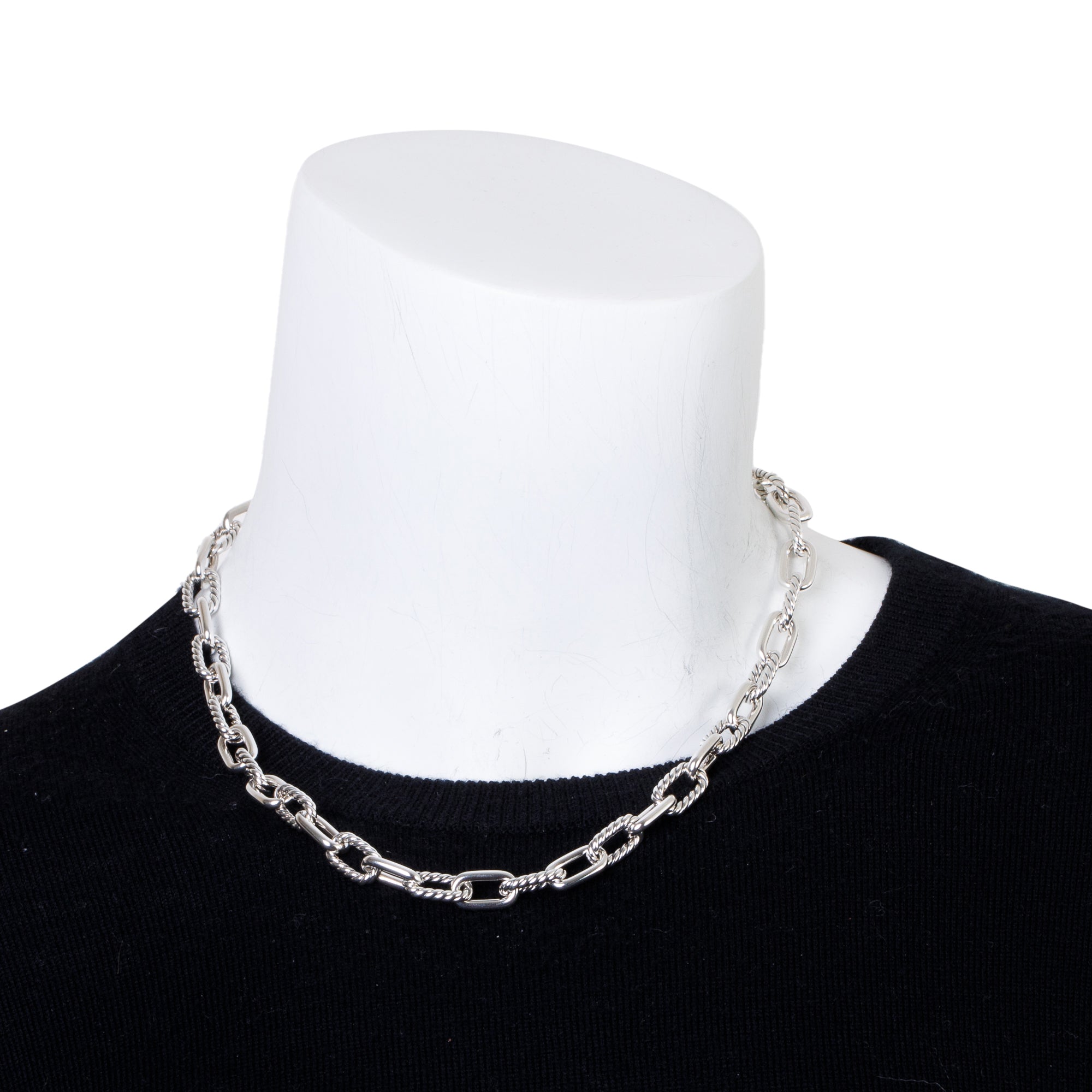 David Yurman Sterling Silver 8.5 MM Madison Chain Necklace