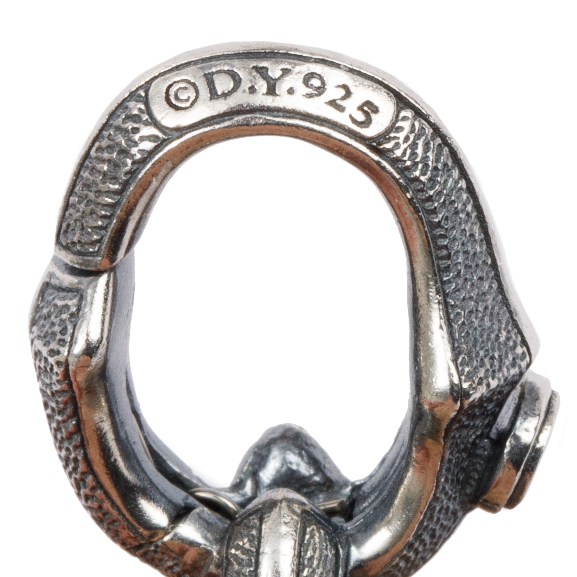 David Yurman Sterling Silver Armory Link Bracelet, 12 MM