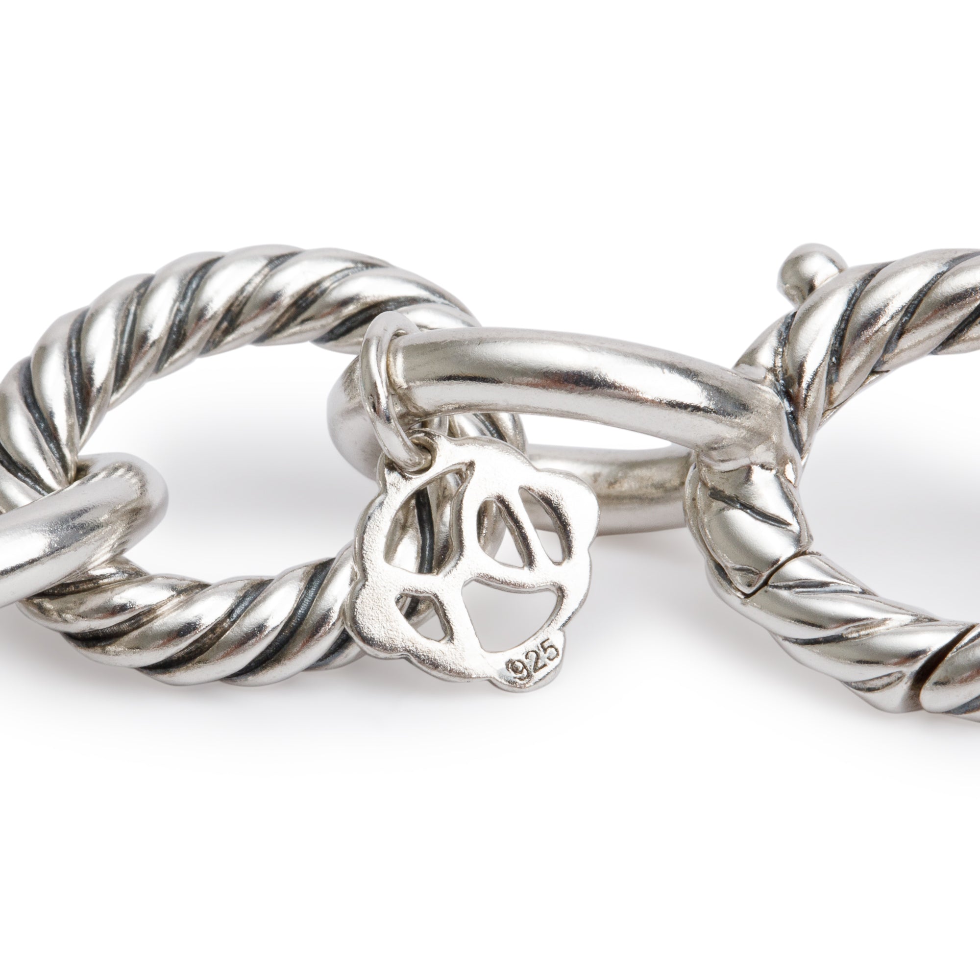 David Yurman Sterling Silver Oval Link Chain Bracelet, 12 MM