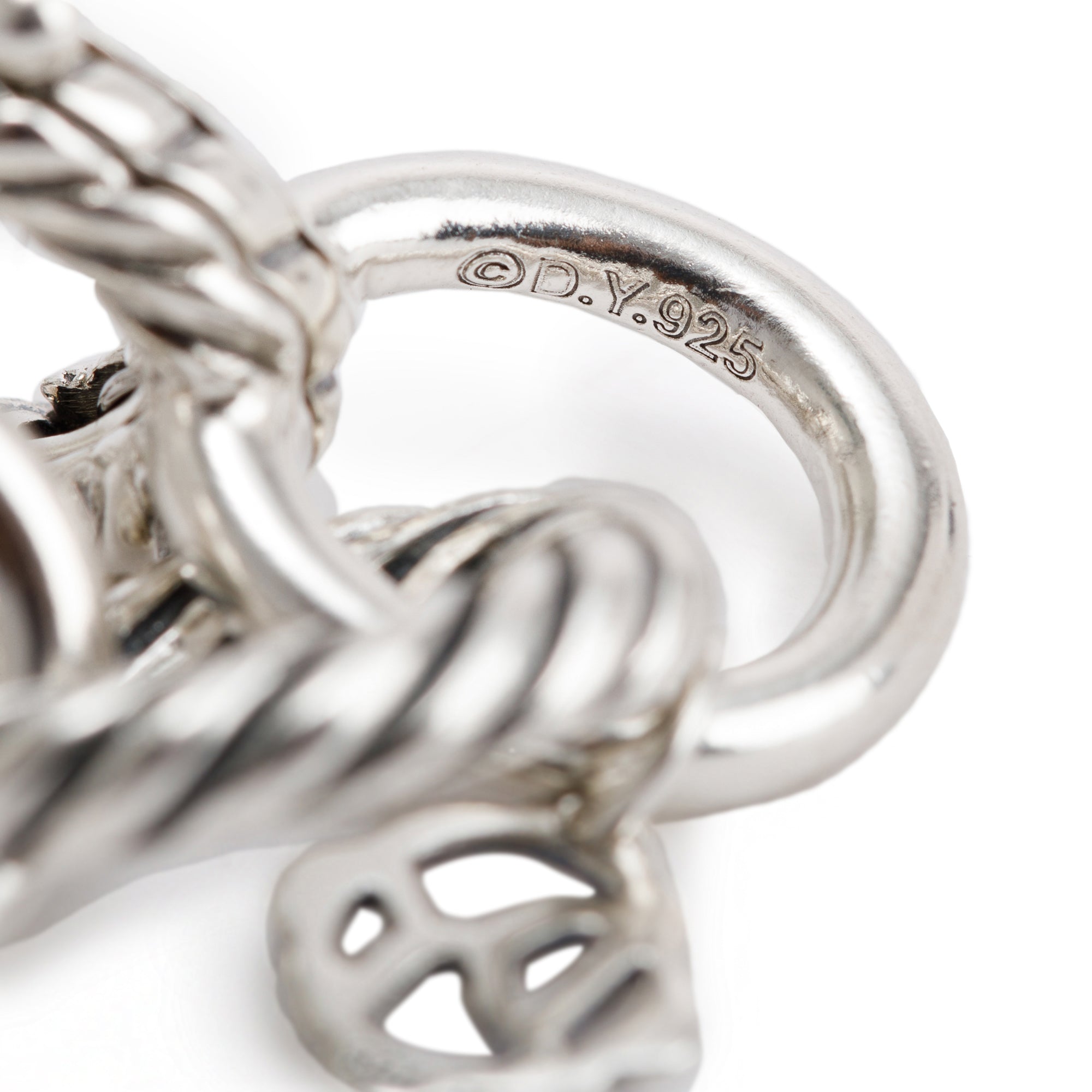 David Yurman Sterling Silver Oval Link Chain Necklace, 12mm