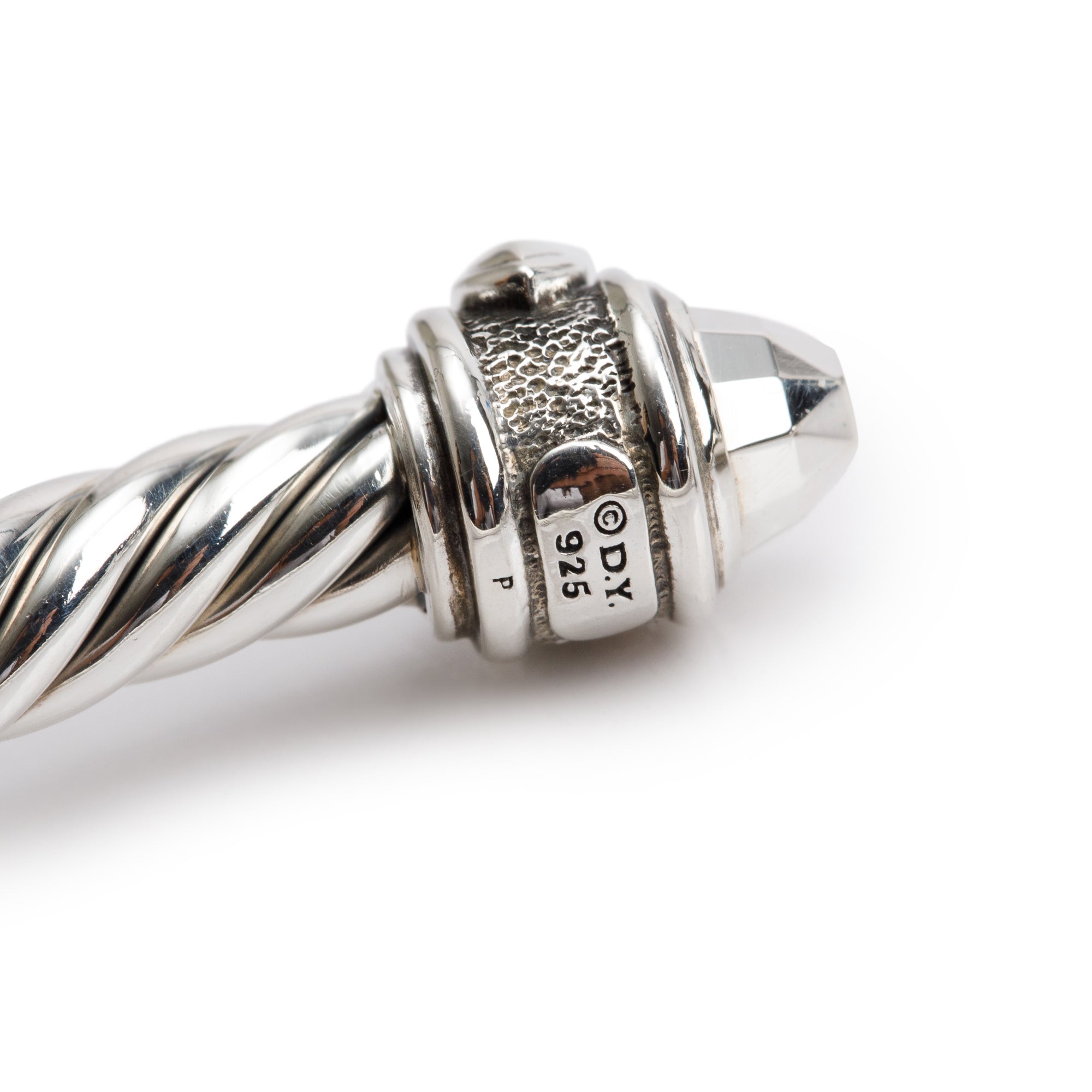 David Yurman Sterling Silver Renaissance Classic 5 MM Cable Bracelet