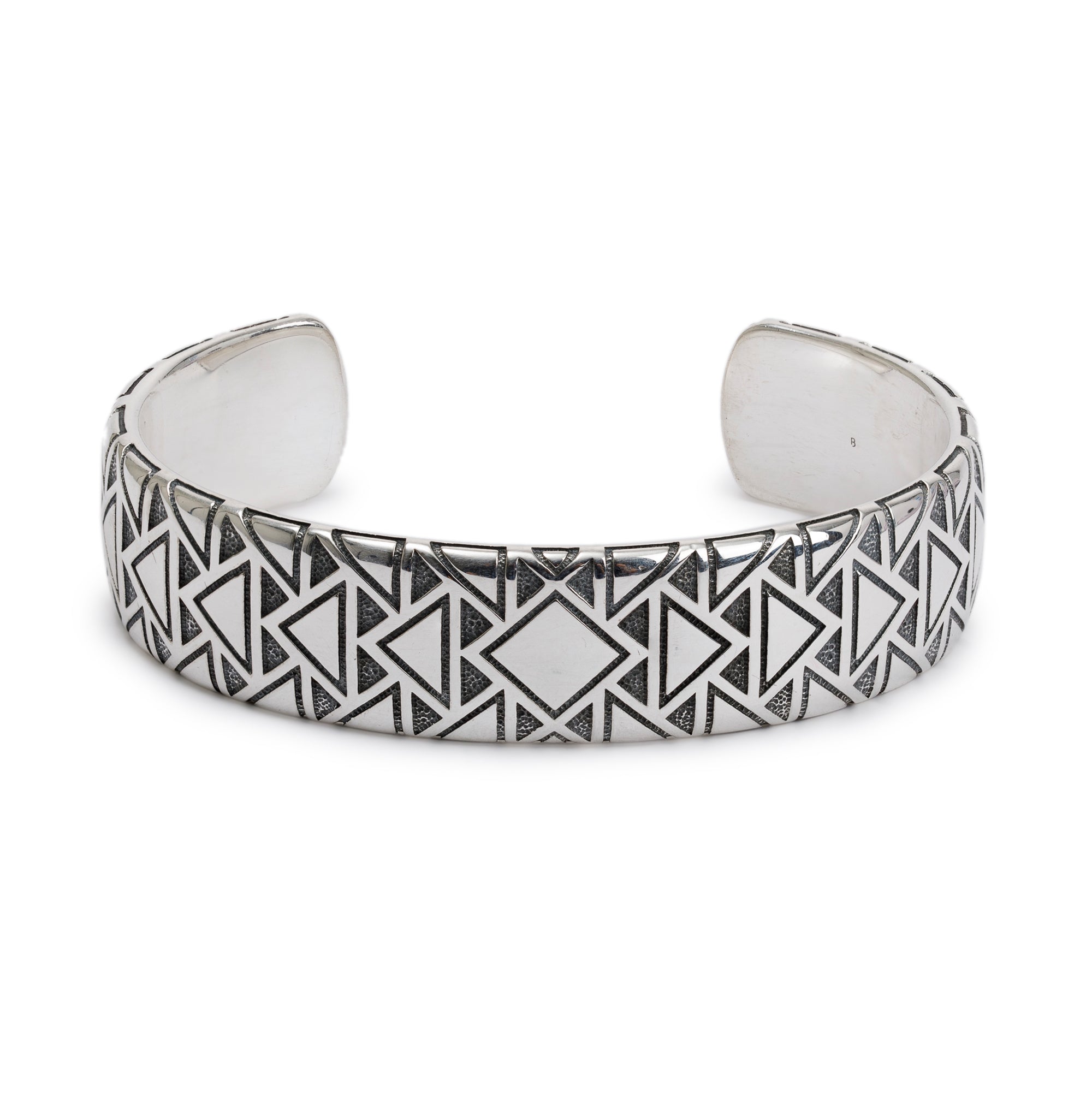 David Yurman Sterling Silver Textured Cuff Bracelet