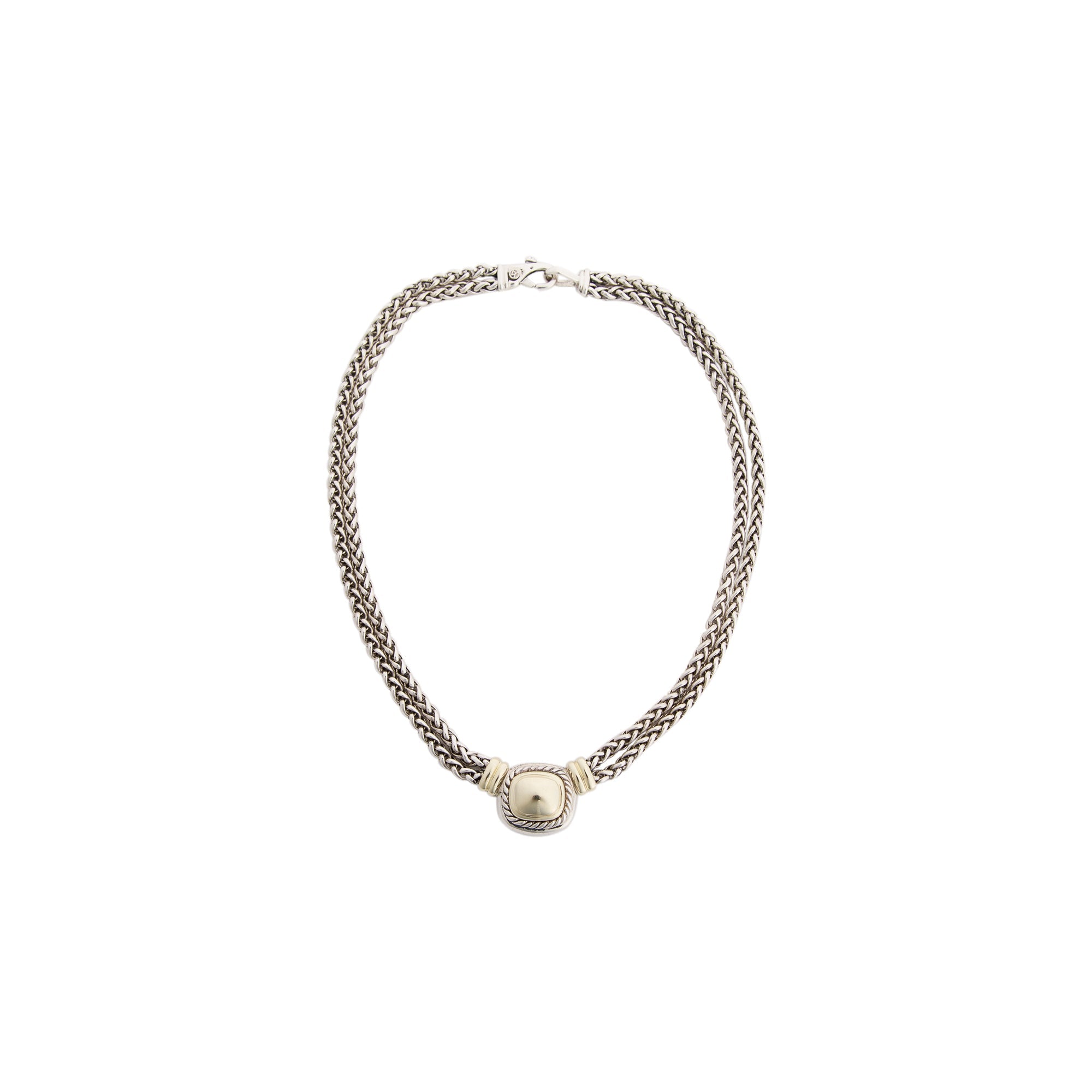 David Yurman Two-Tone Noblesse Collar Necklace