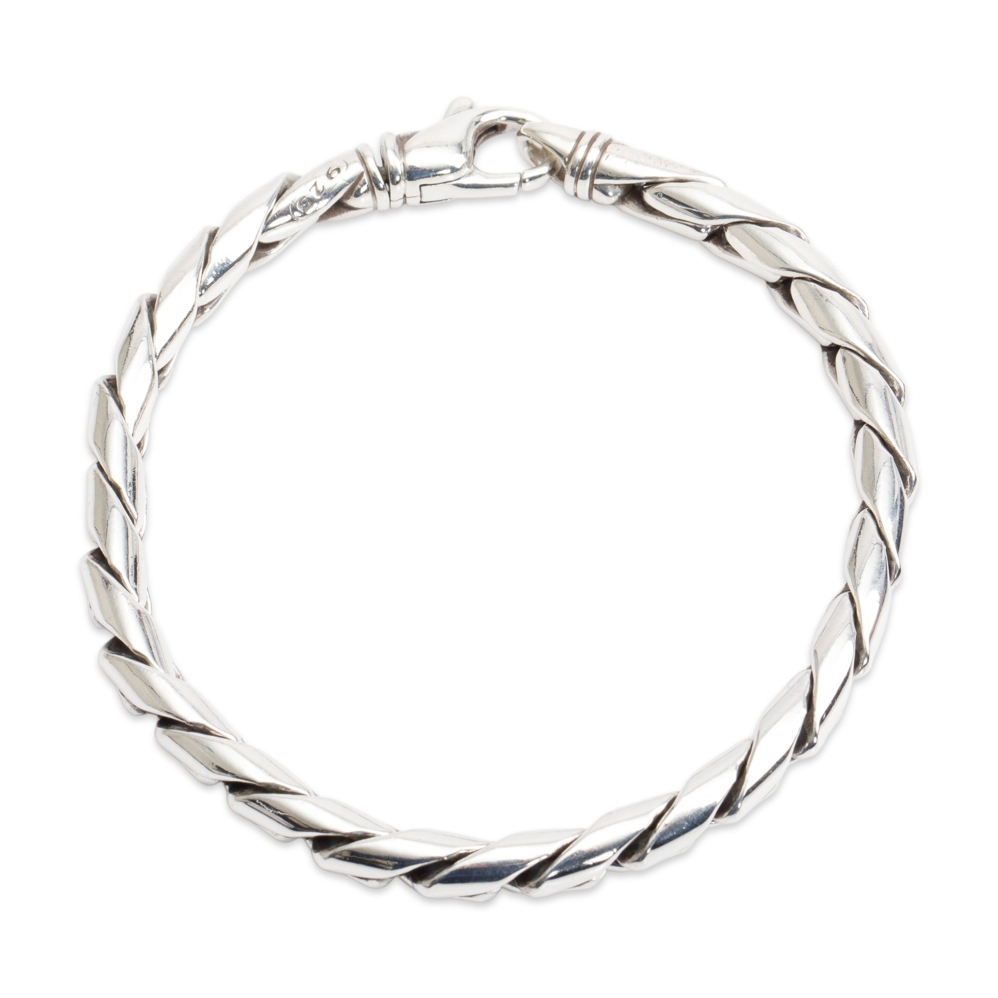 David Yurman Vintage Sterling Silver Chain Bracelet