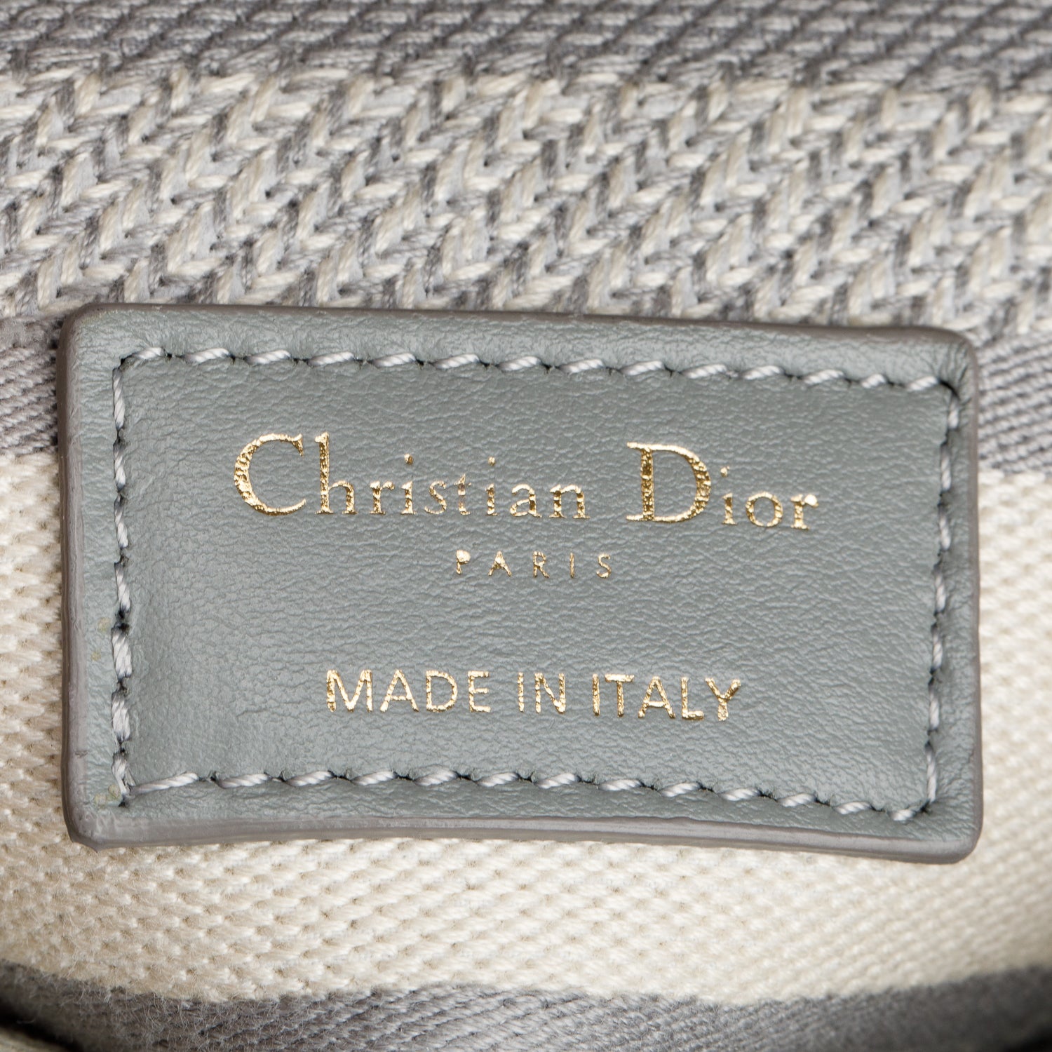 Christian Dior 2021 Grey Canvas Toile de Jouy Embroidered Medium Lady D-Lite w/ Strap