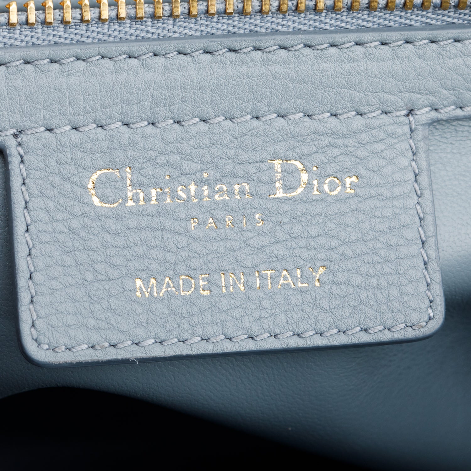 Christian Dior 2021 Grey Supple Cannage Calfskin Leather Small Dior Caro Bag