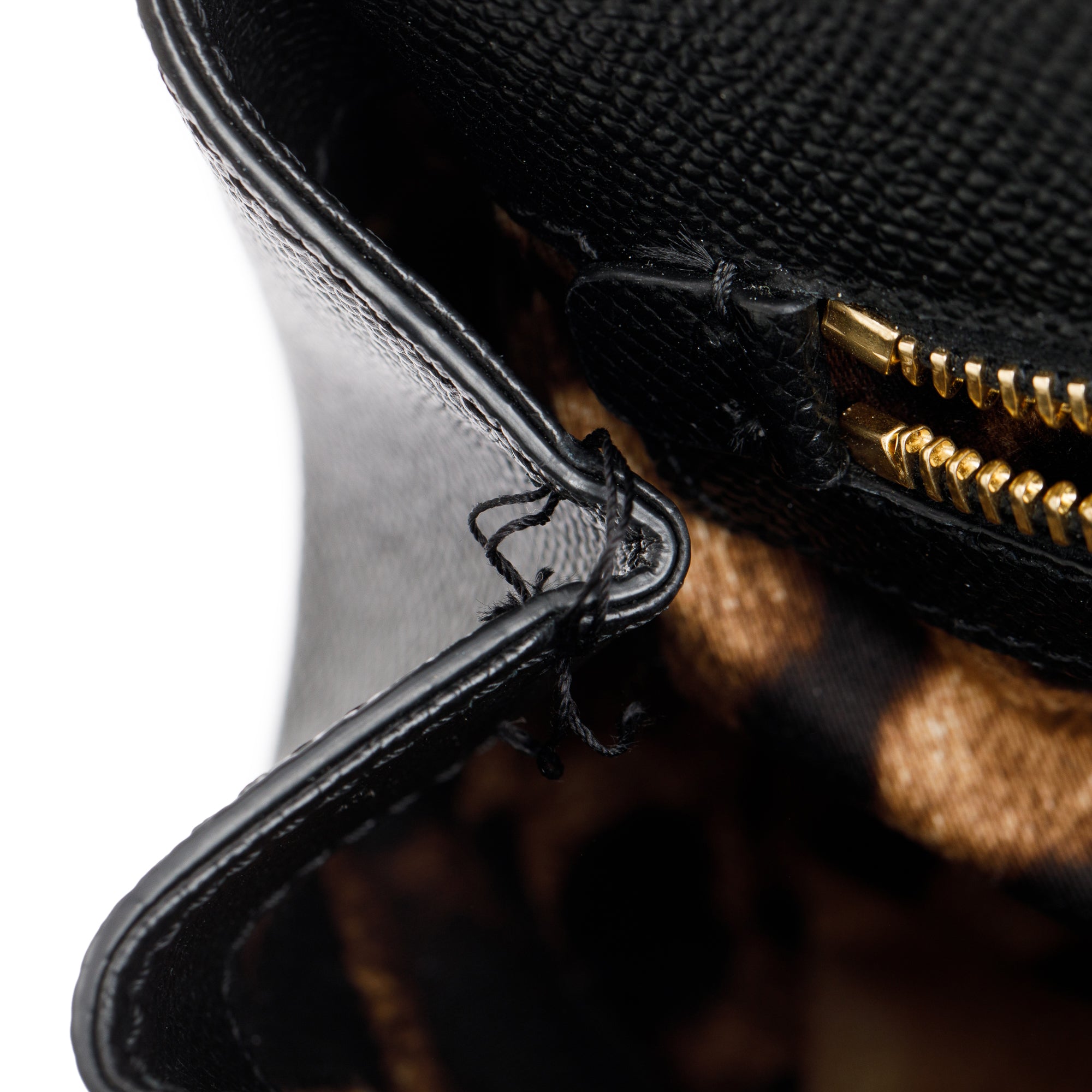 Dolce & Gabbana Black Calfskin Leather East West Miss Sicily Bag w/ Strap