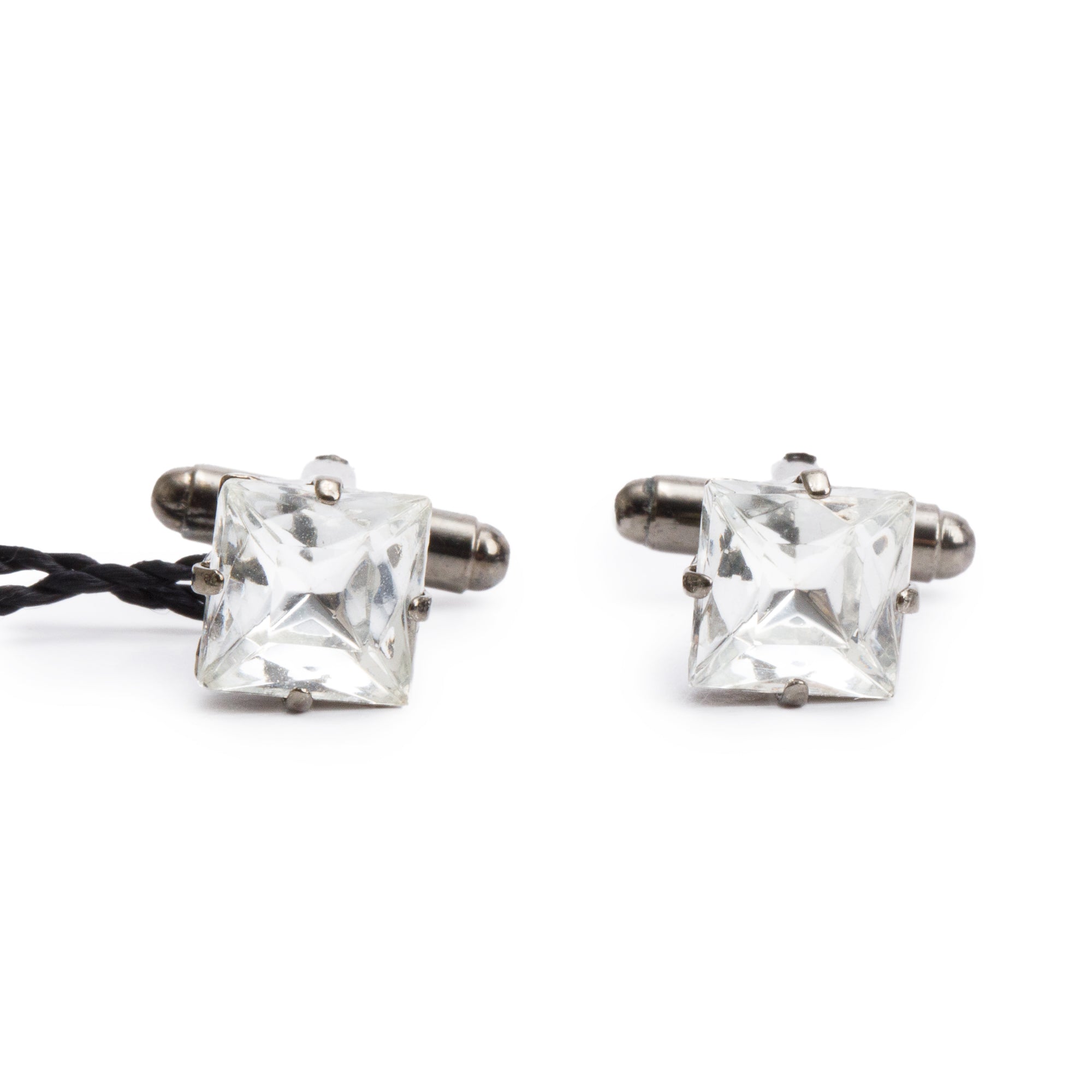 Dolce & Gabbana Crystal Cufflinks