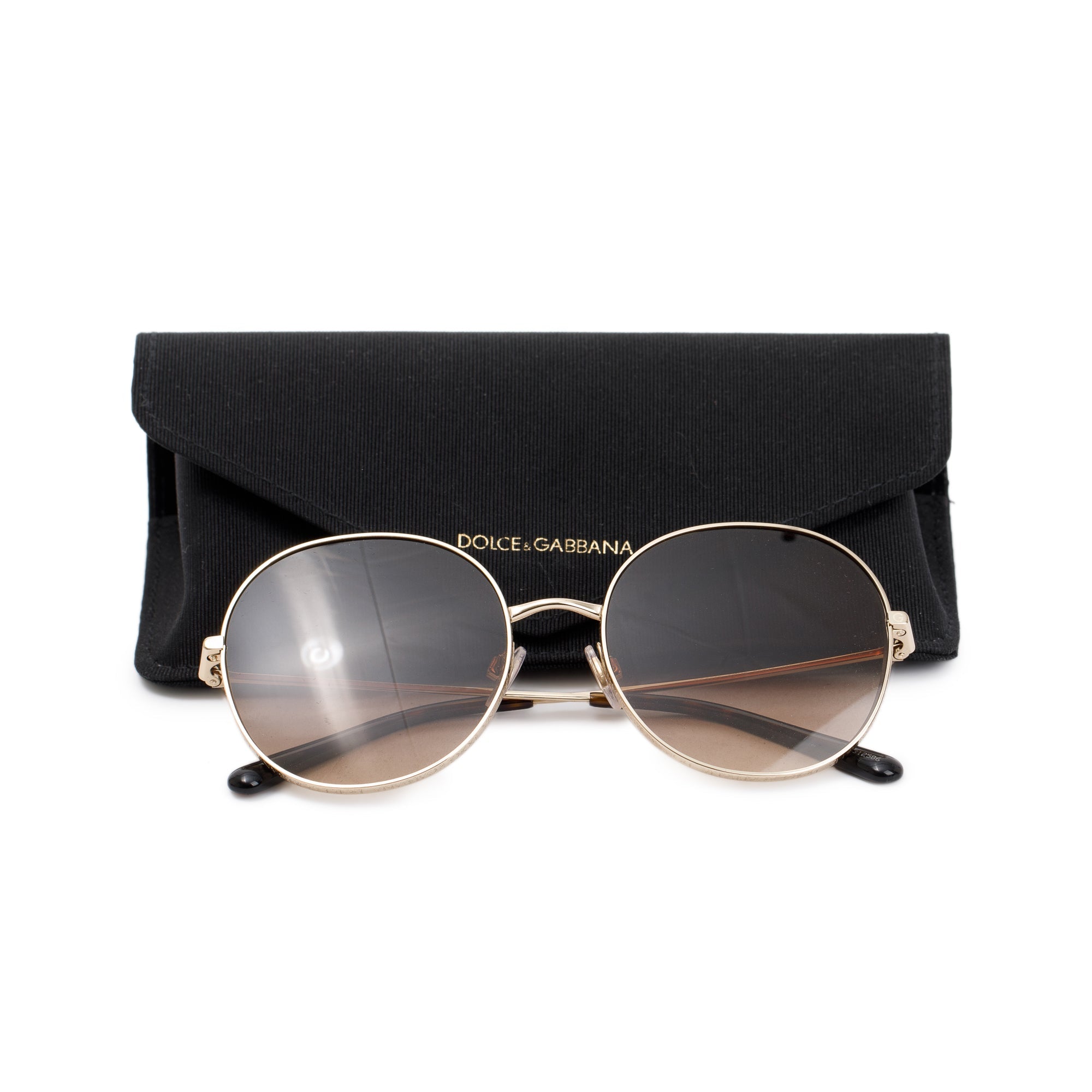Dolce & Gabbana DG2243 Round Sunglasses w/ Case