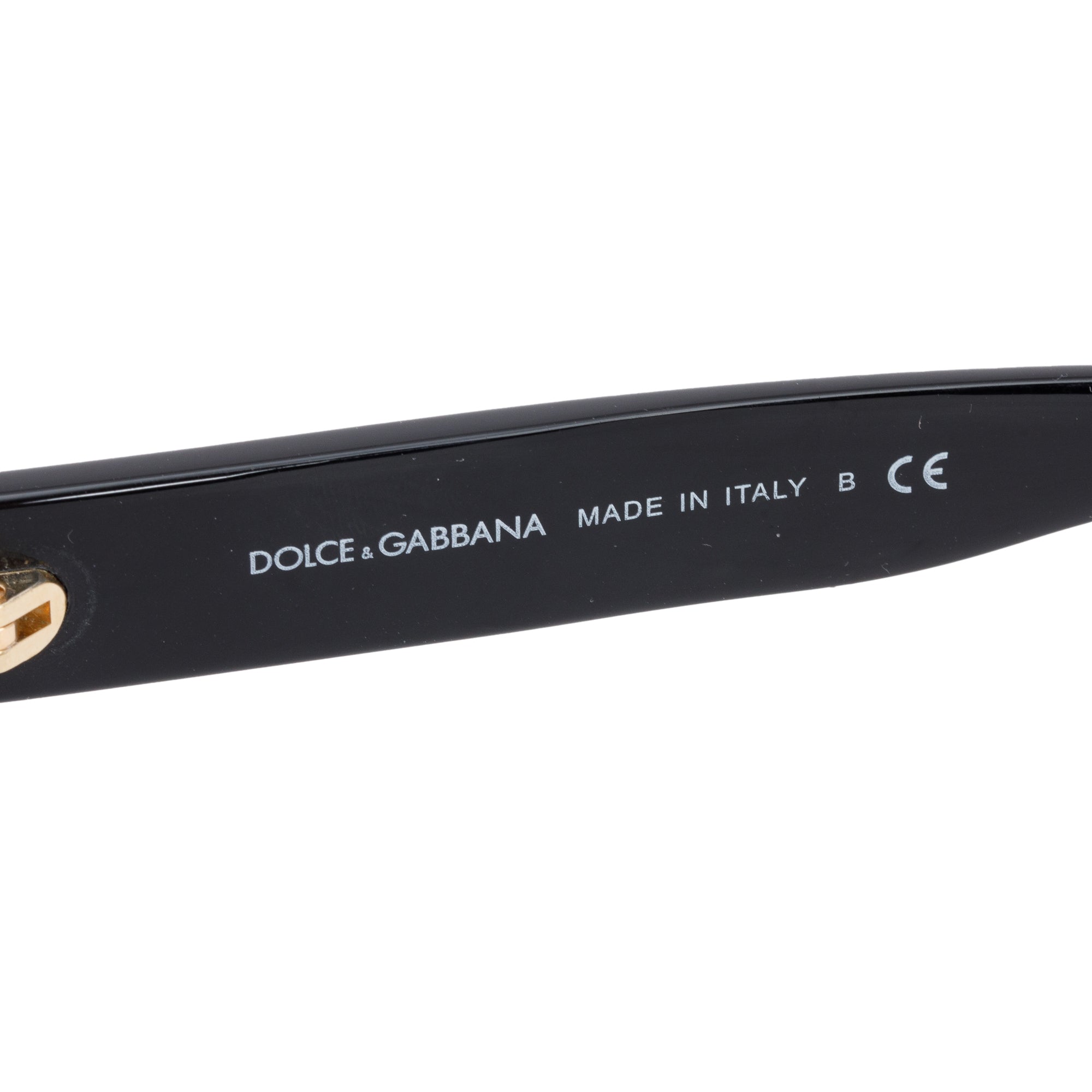 Dolce & Gabbana DG4138 Black Acetate Aviator Sunglasses