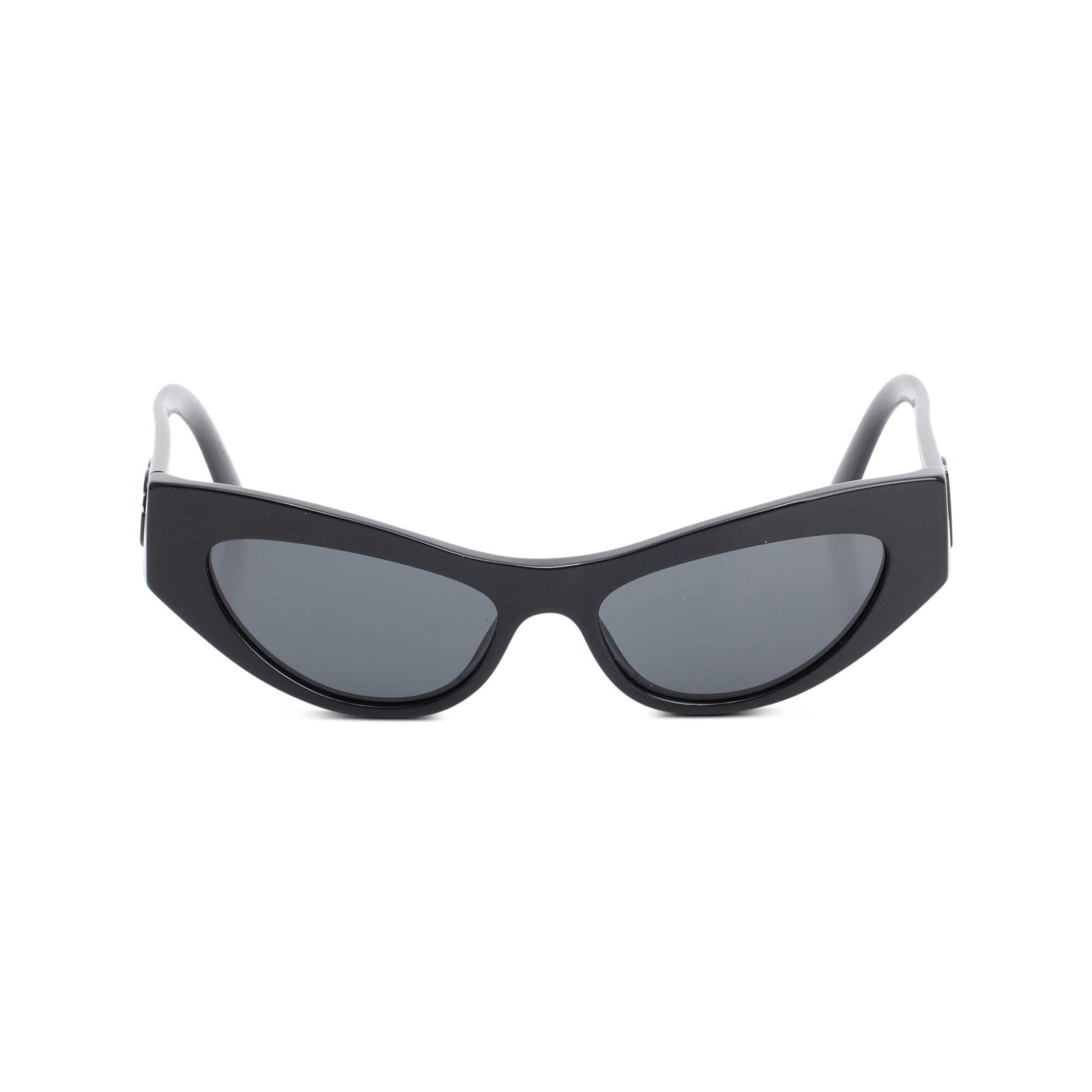 Dolce & Gabbana DG4450 Black Acetate DG Cat-Eye Sunglasses w/ Case