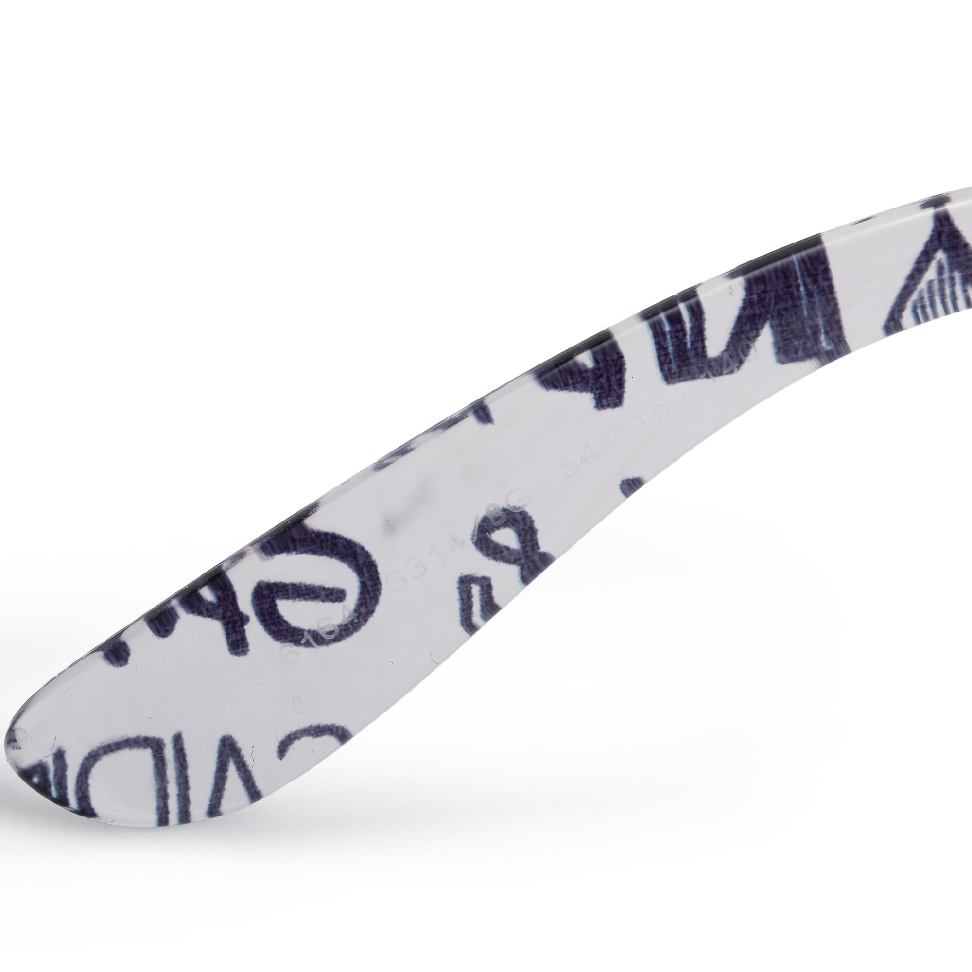 Dolce & Gabbana DG6164 Transparent Acetate Graffiti Sunglasses w/ Case