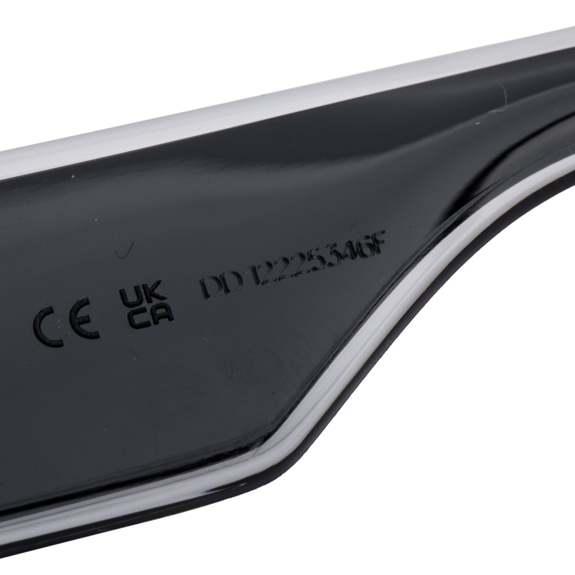 Dolce & Gabbana DG6184 Black Acetate DG Elastic Square Sunglasses w/ Box & Case