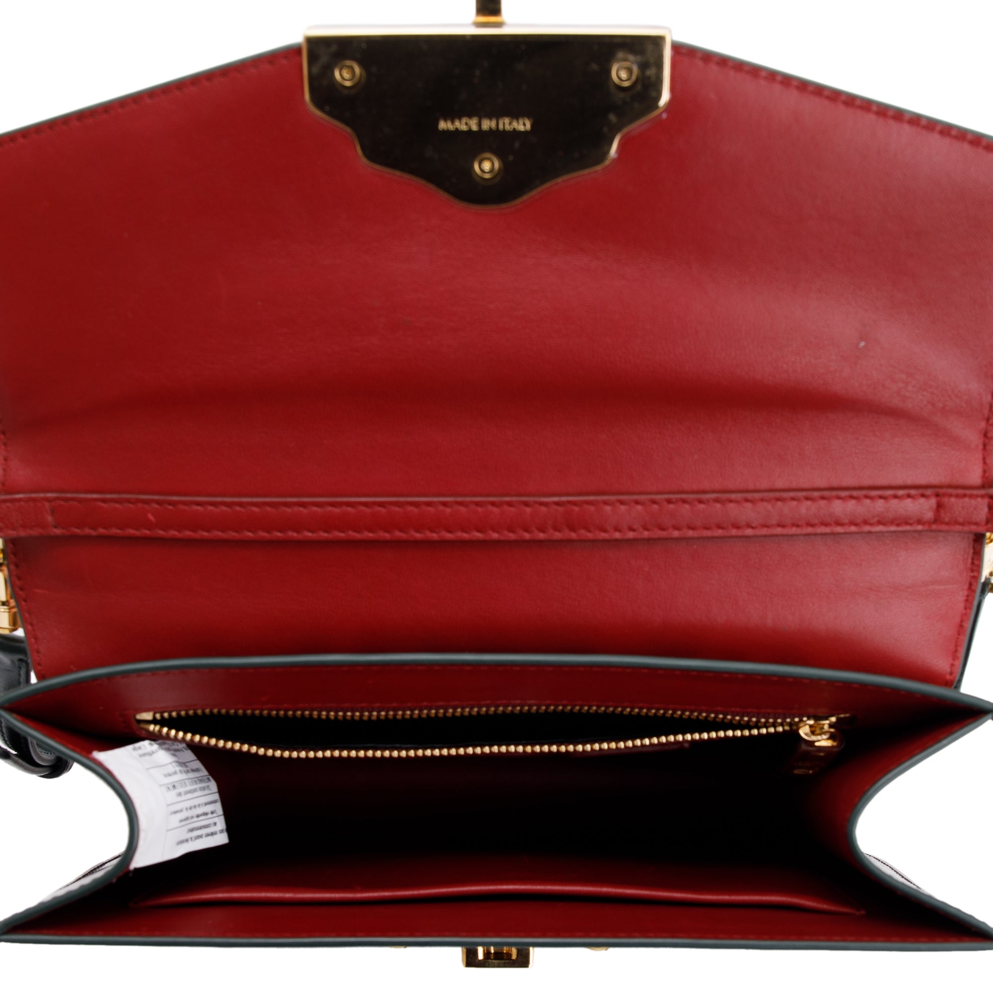 Dolce & Gabbana Embellished Leather Lucia Shoulder Bag