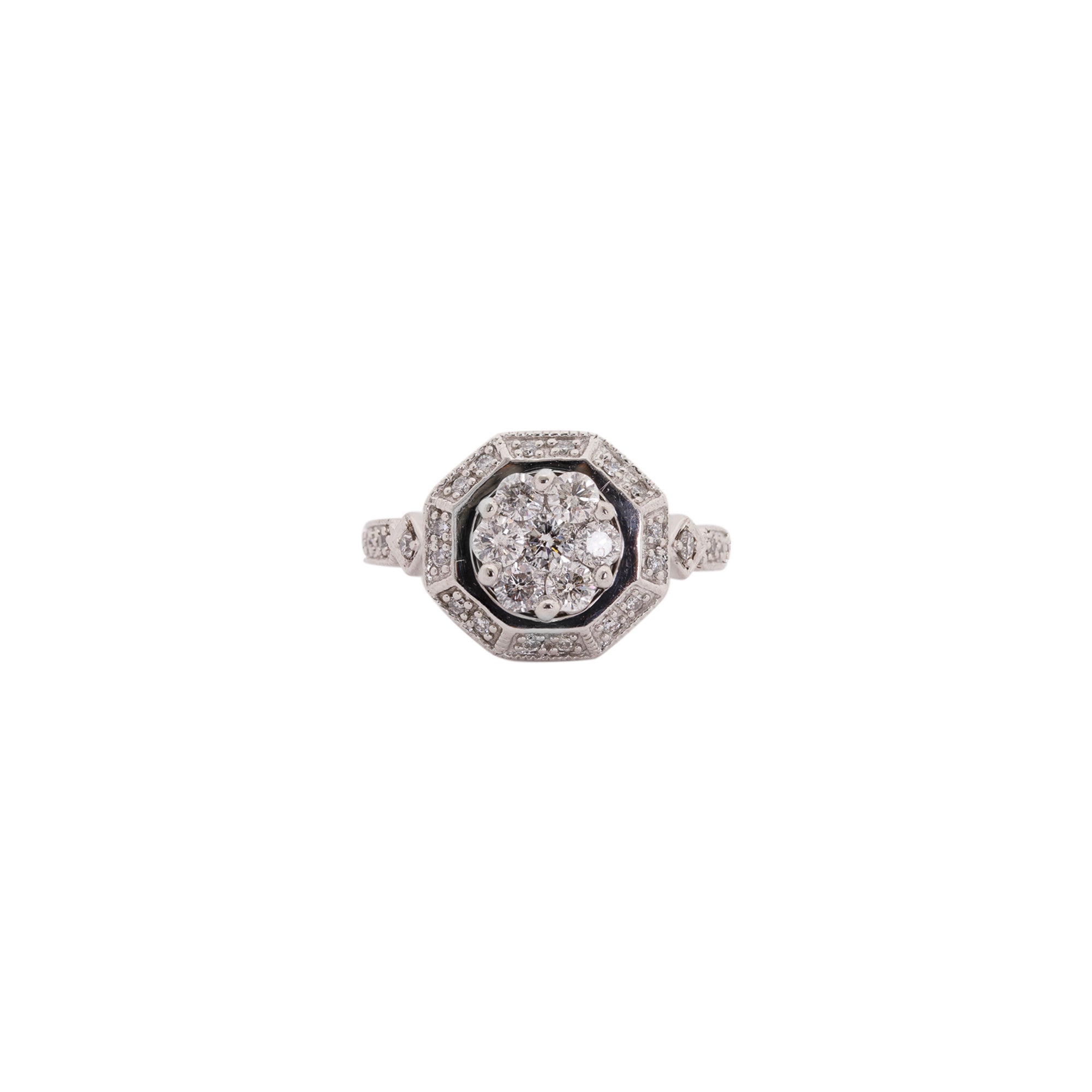 EFFY 14k White Gold Diamond Ring