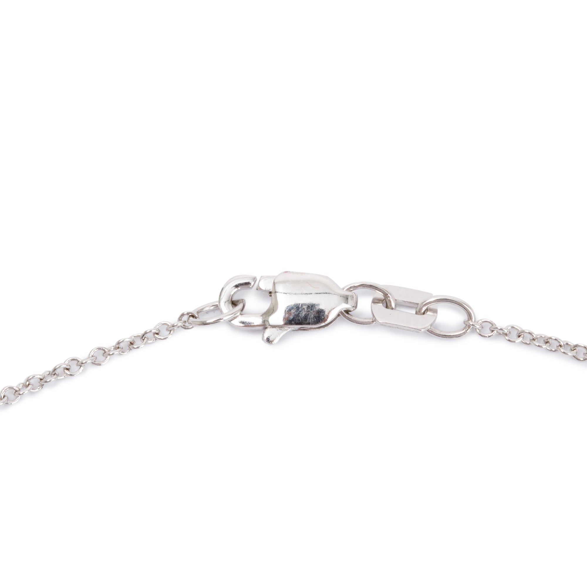 Effy 14k White Gold Sapphire & Diamond Pendant Necklace