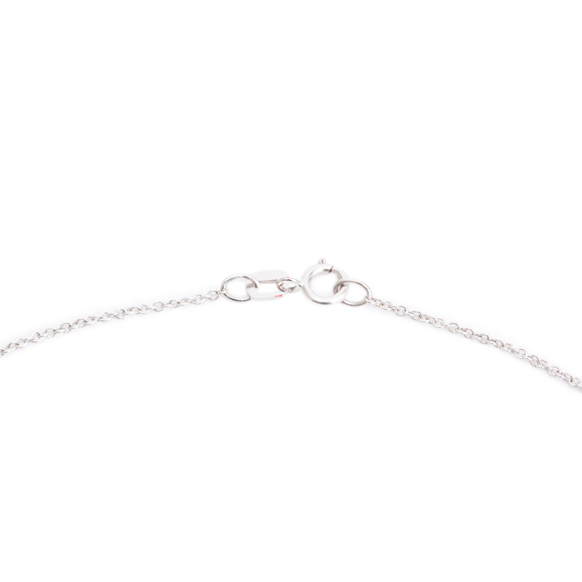 Effy 14k White & Rose Gold Pave Diamond Round Pendant Necklace