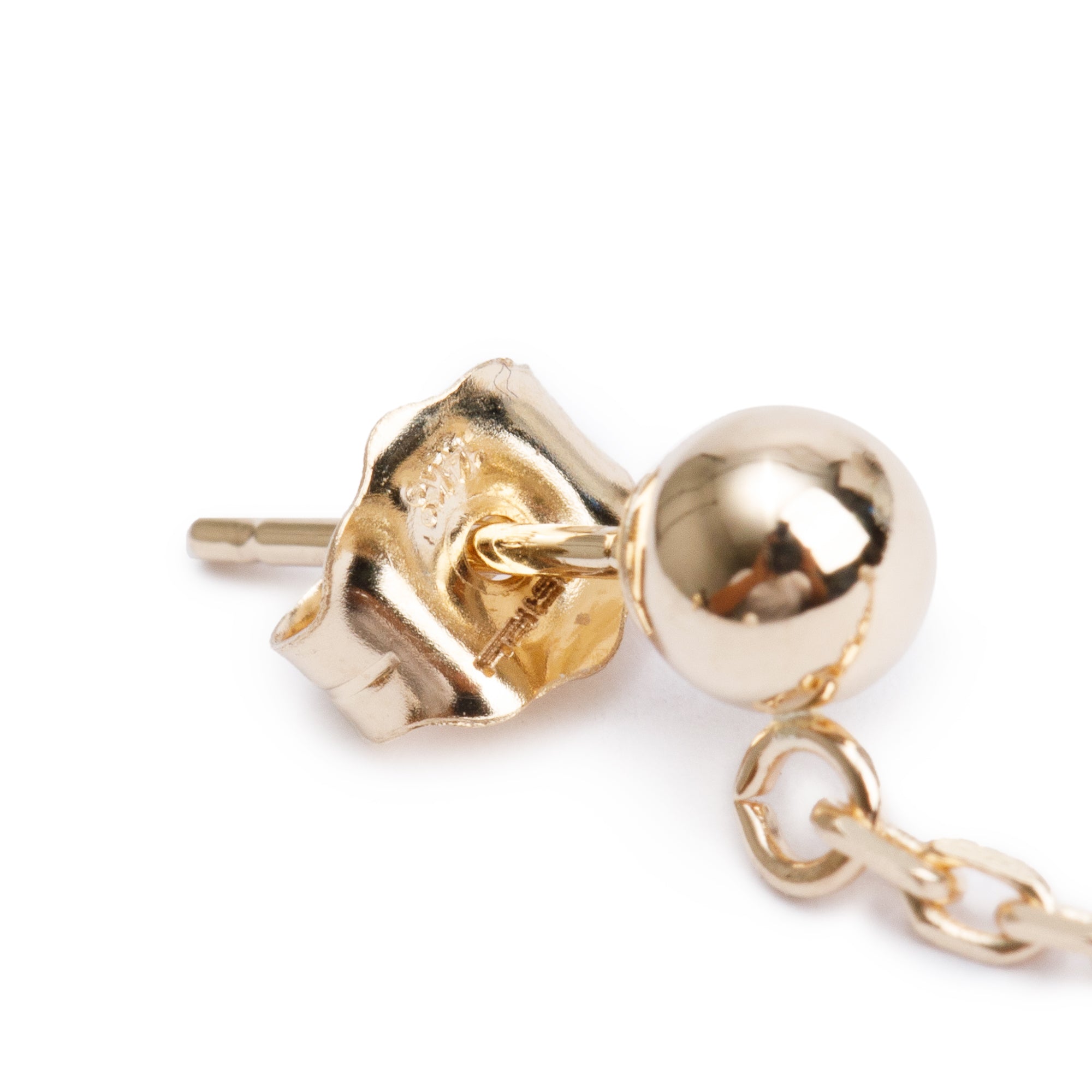 Effy 14k Yellow Gold Pearl Drop Earrings w/ Box