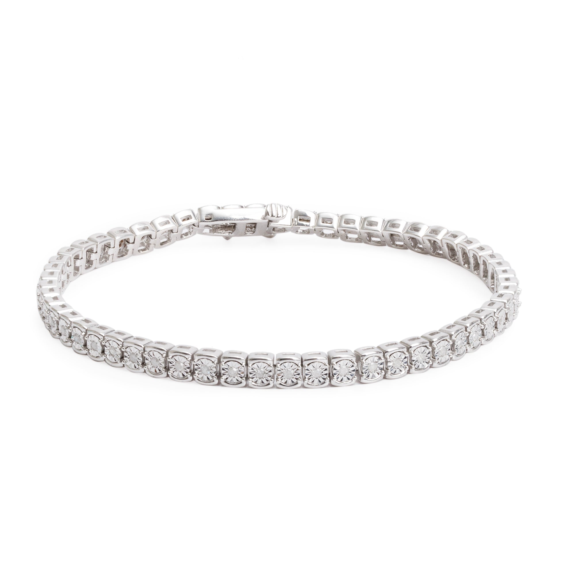 Effy Sterling Silver 0.46 tcw. Diamond Bracelet
