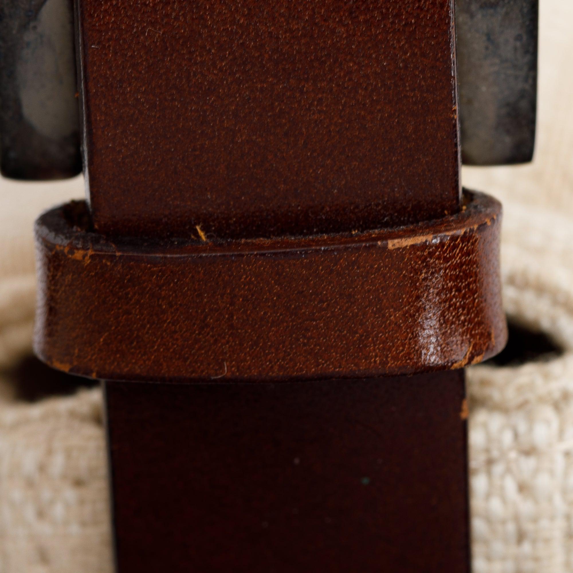 Fendi Beige FF Zucca Canvas Brown Leather Trim Baguette Shoulder Bag