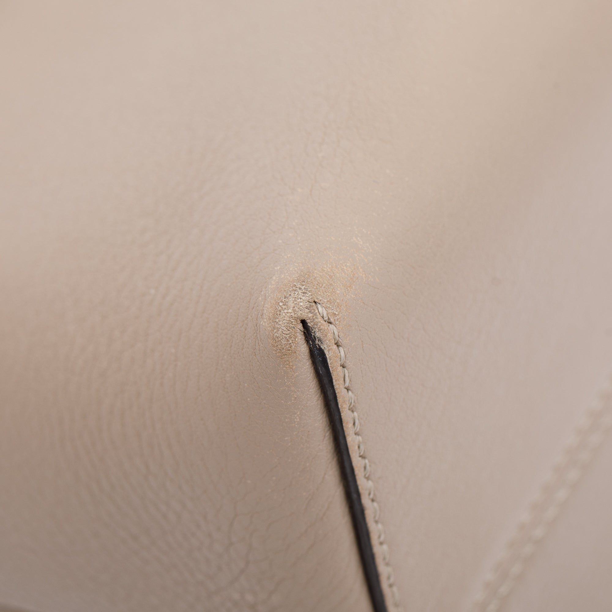 Fendi Beige Leather Python-Trimmed Medium By the Way Handle Bag with Box and Dustbag